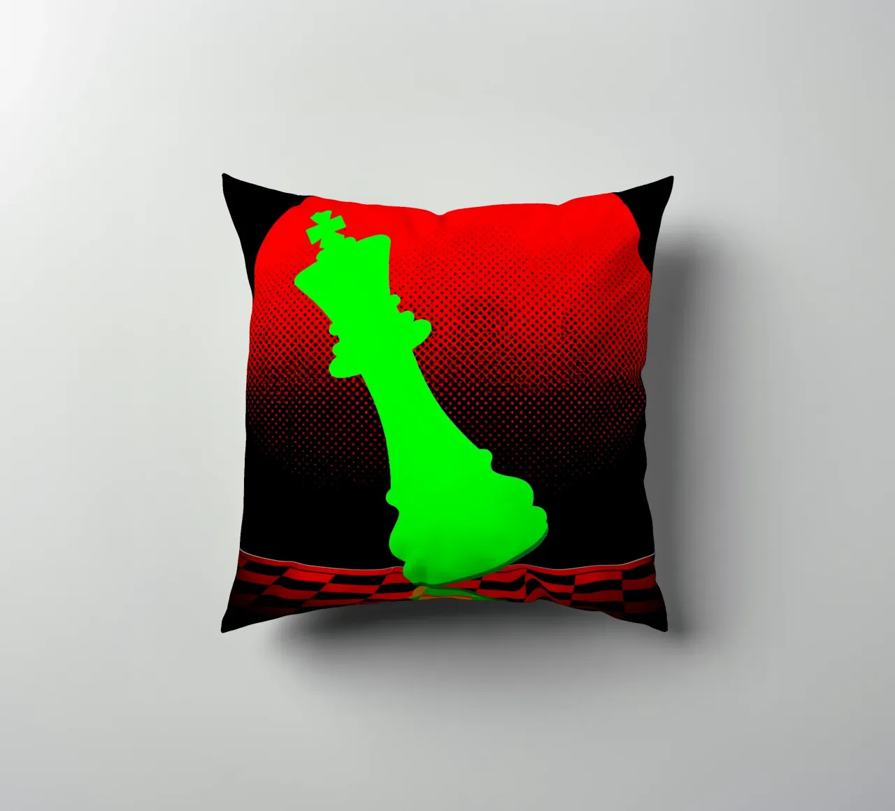 Scacchi - Pop Art cuscino da ColorCrash Gallery