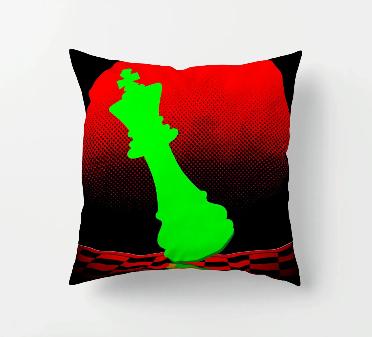 Scacchi - Pop Art cuscino da ColorCrash Gallery