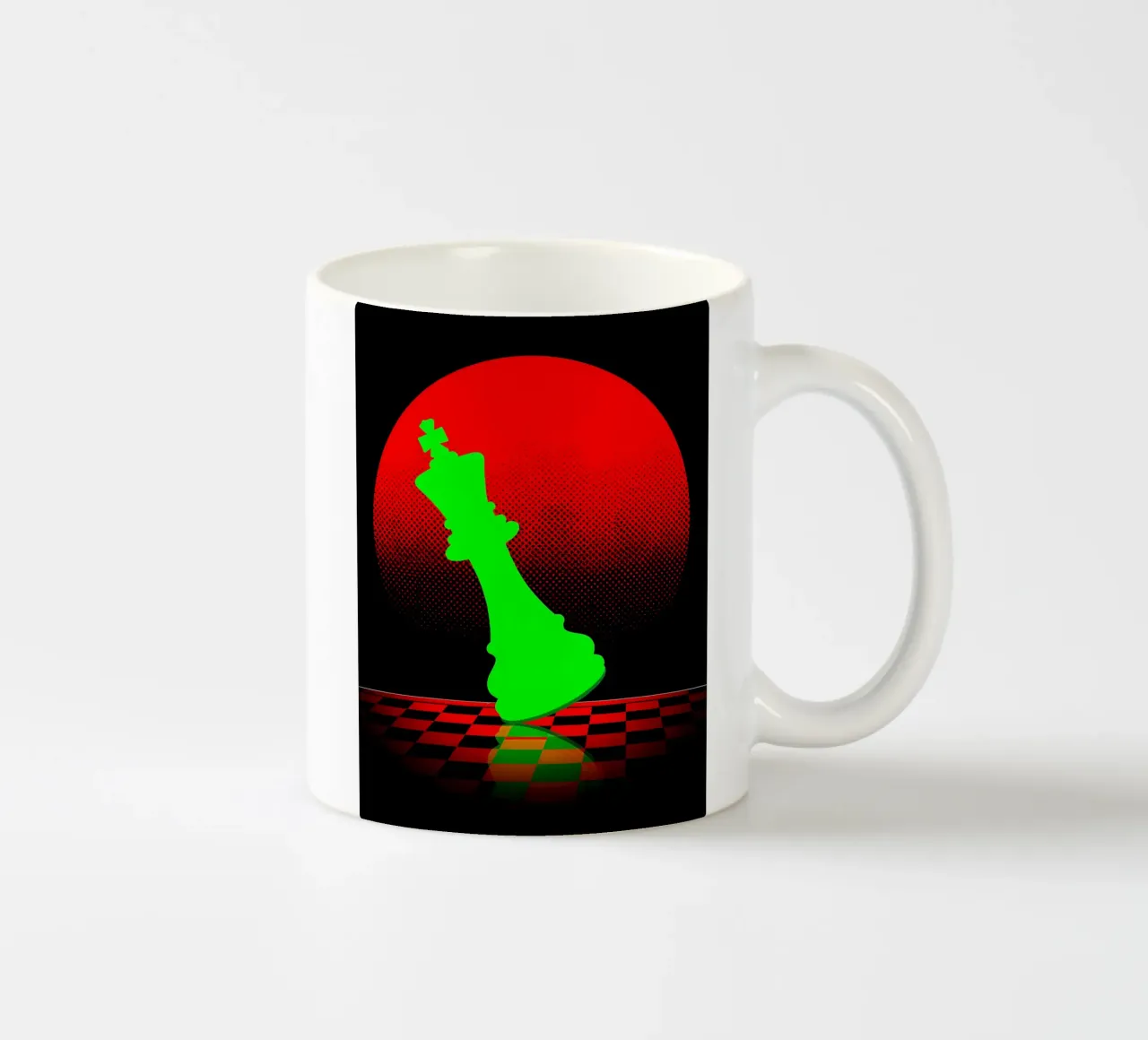 Scacchi - Pop Art tazza in ceramica da ColorCrash Gallery