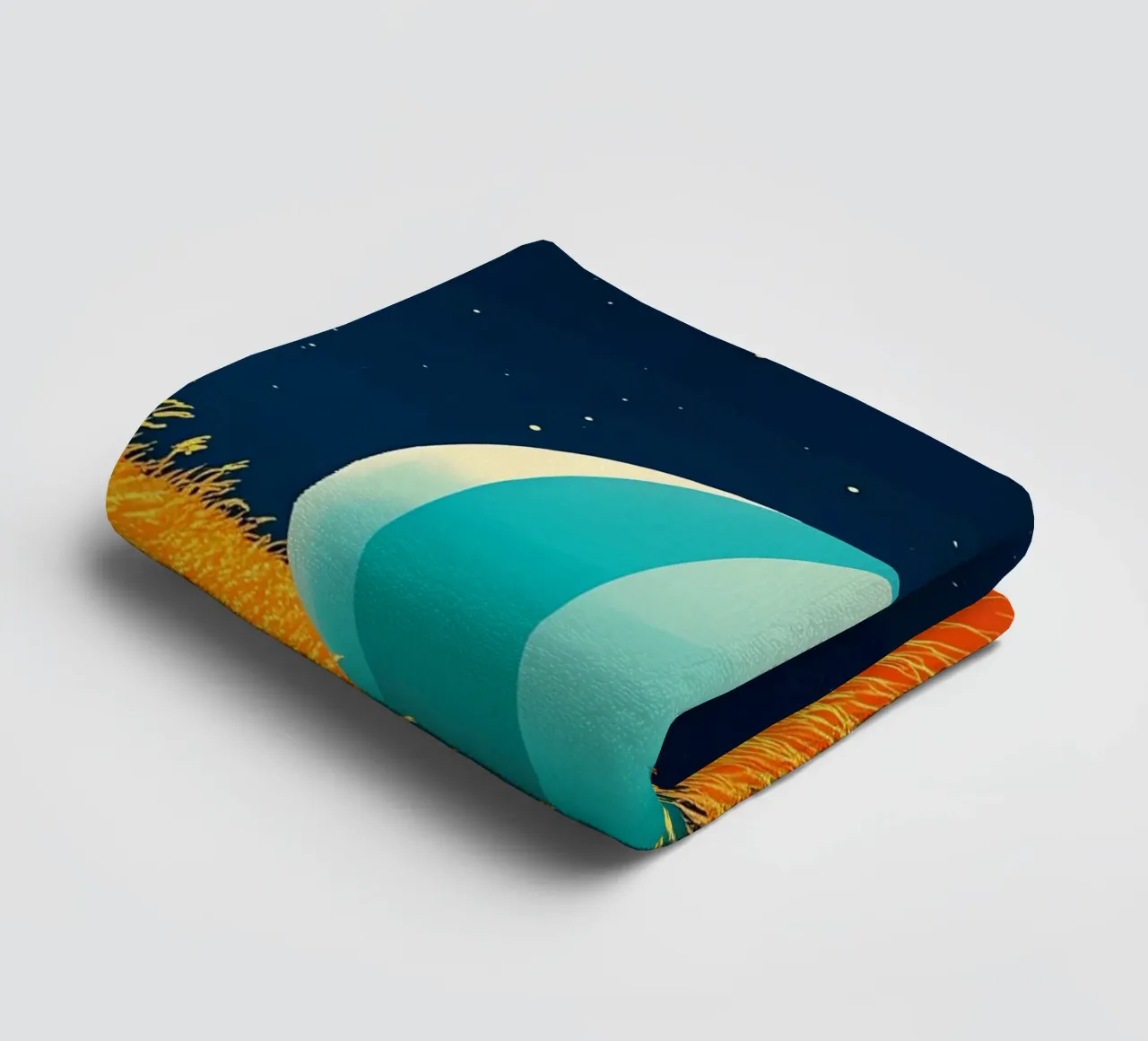 Ball In Open Field - Pop Art towel by ColorCrash Gallery