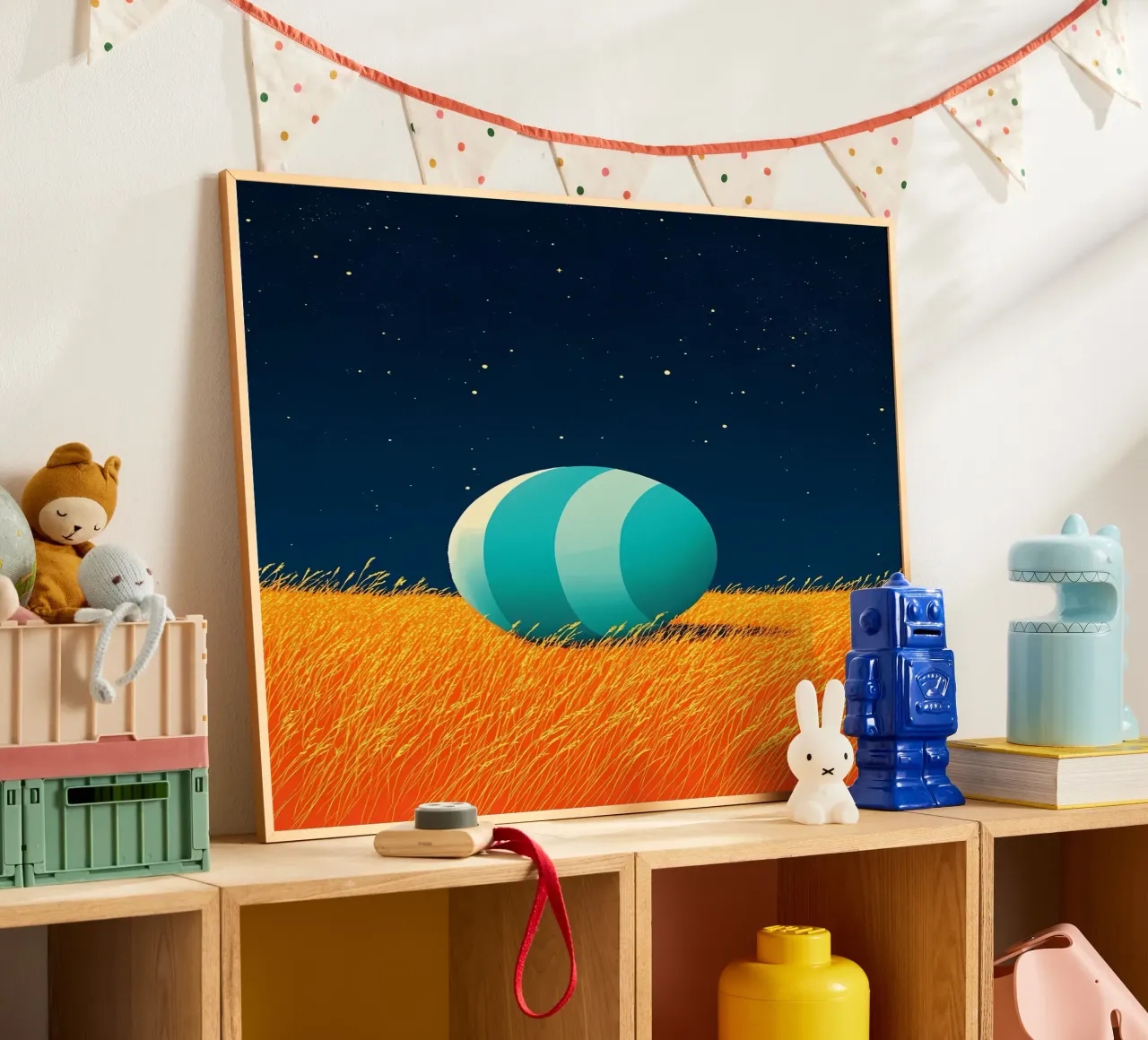 Ball In Open Field - Pop Art hahnemühle by ColorCrash Gallery