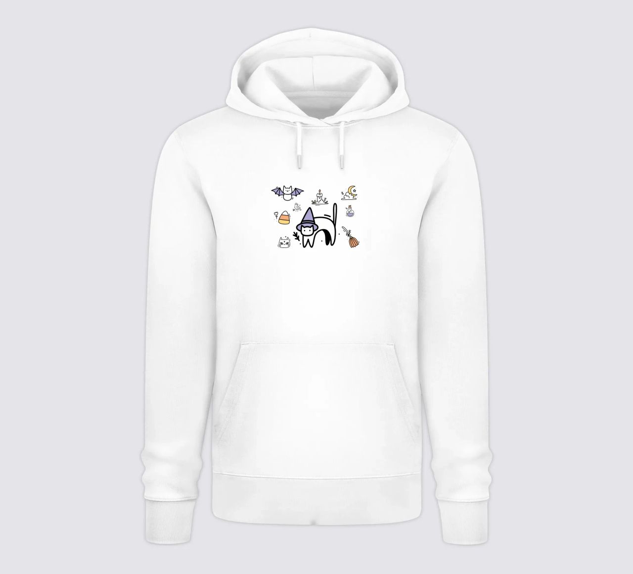 lindo gato sudadera con capucha de khoailang