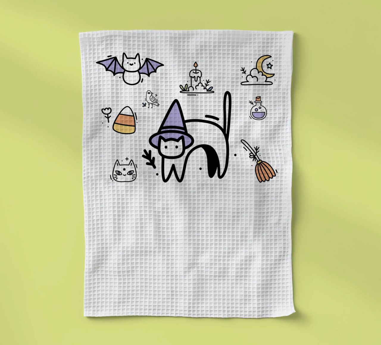 chat mignon torchon de khoailang