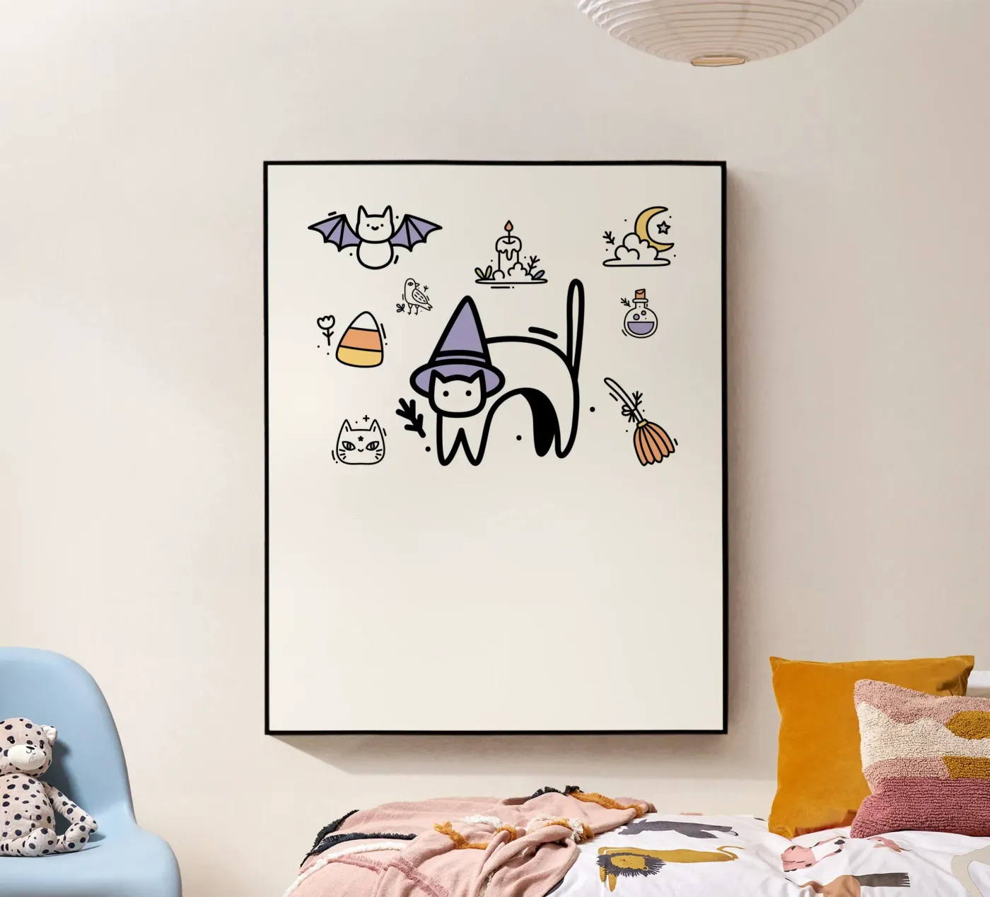 chat mignon plexiglas de khoailang