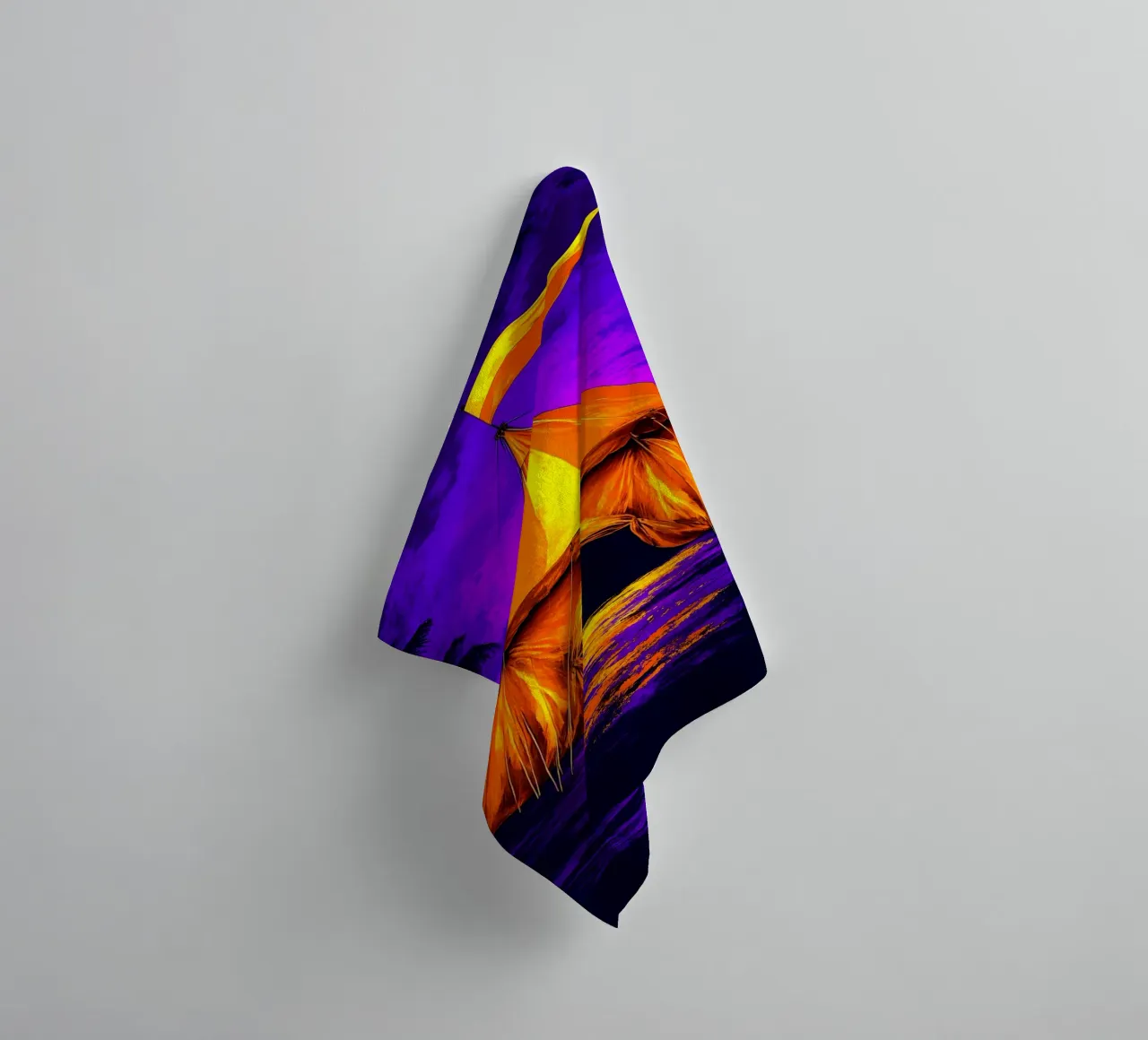 Circo - Pop Art asciugamano da bagno da ColorCrash Gallery