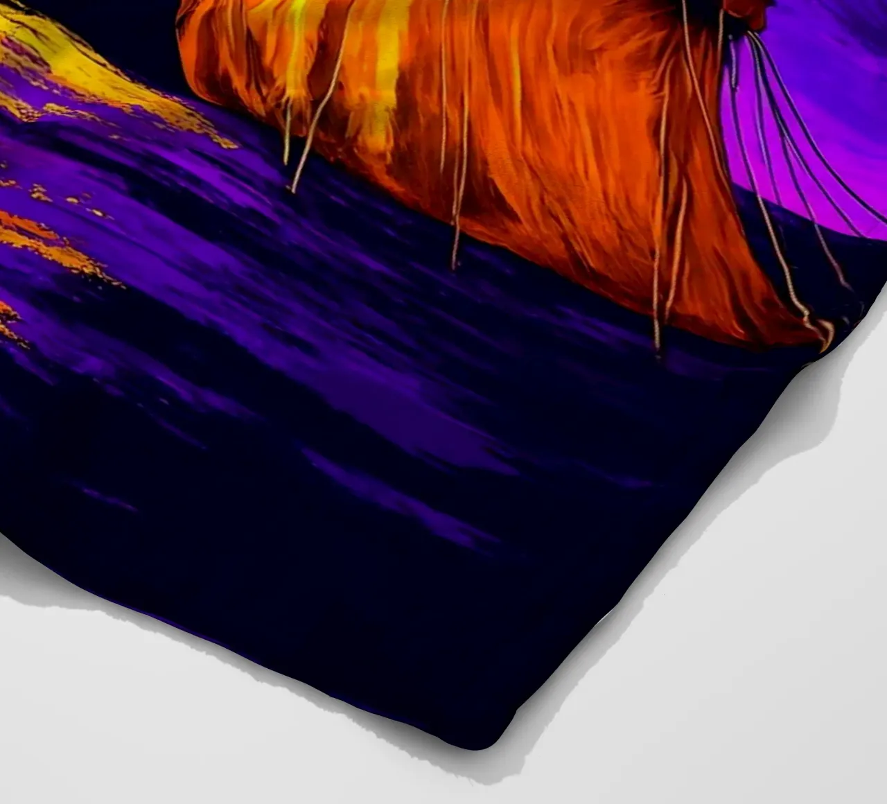 Circo - Pop Art coperta in pile da ColorCrash Gallery