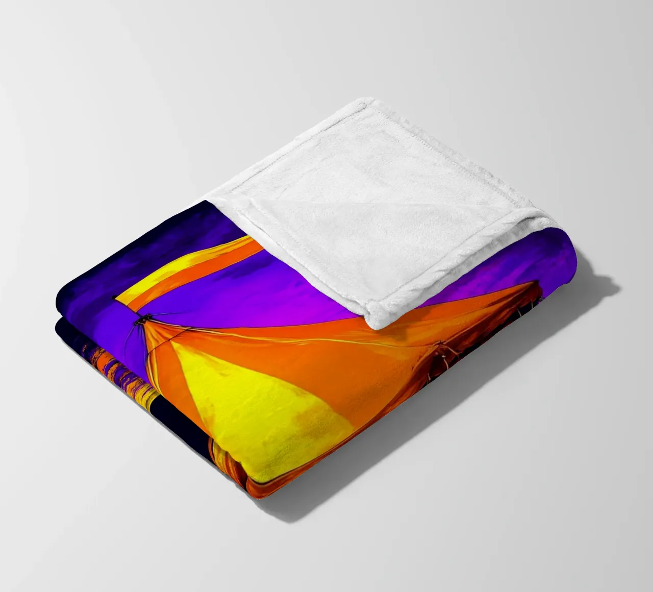 Circo - Pop Art coperta in pile da ColorCrash Gallery