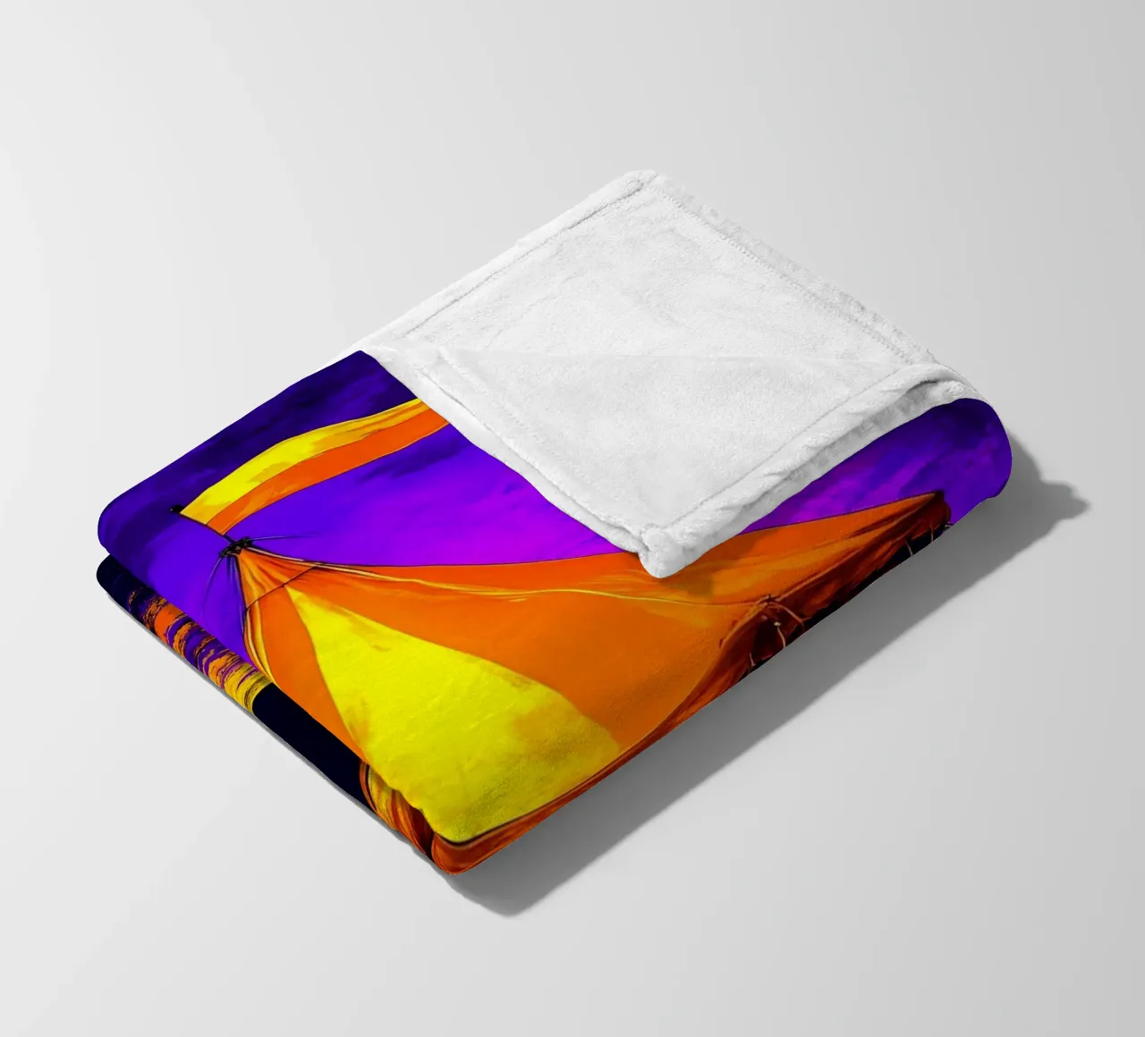 Circo - Pop Art coperta in pile da ColorCrash Gallery