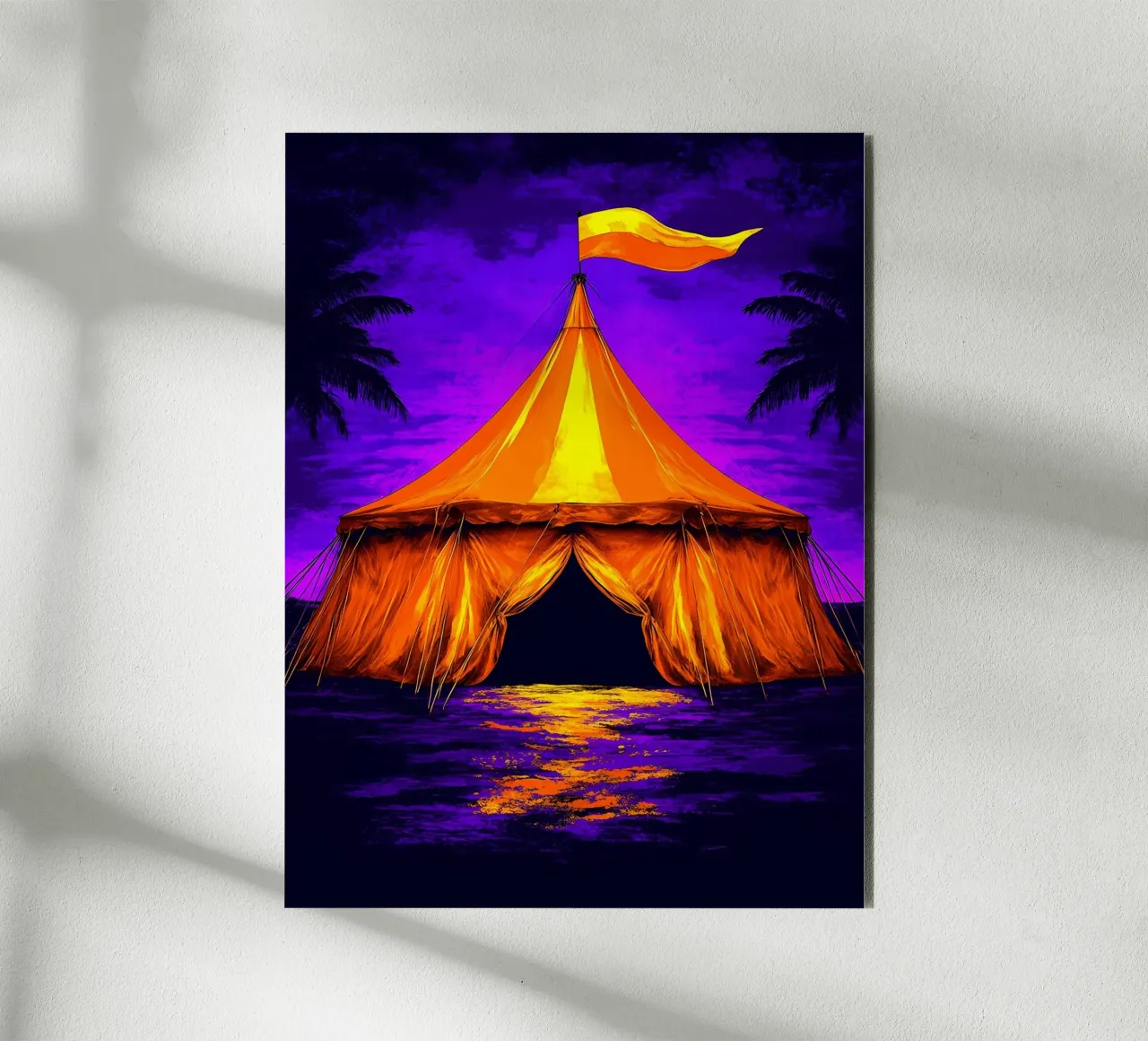 Circo - Pop Art alluminio dibond da ColorCrash Gallery
