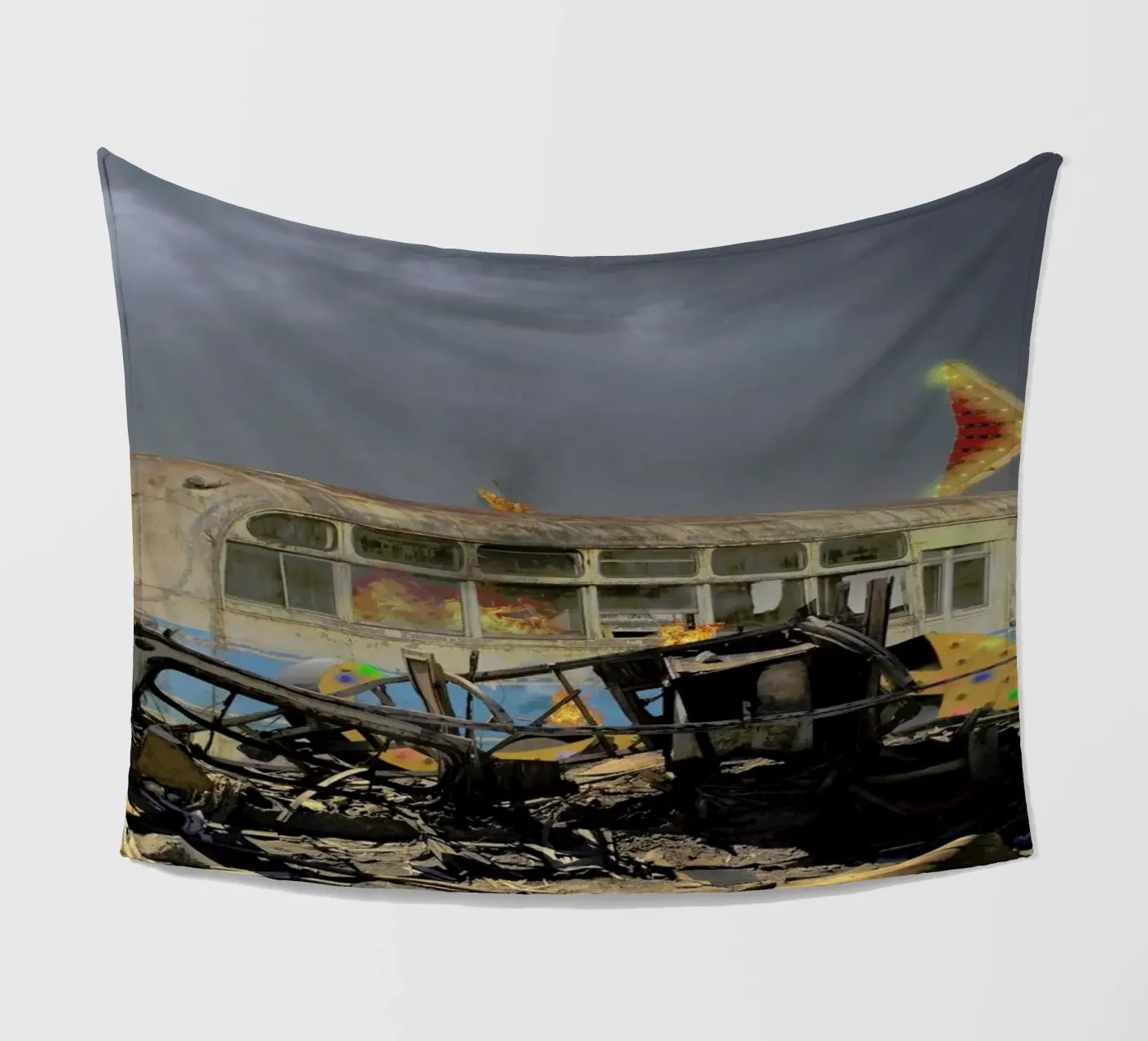 Arrow Space fleece blanket by Jason Brueck