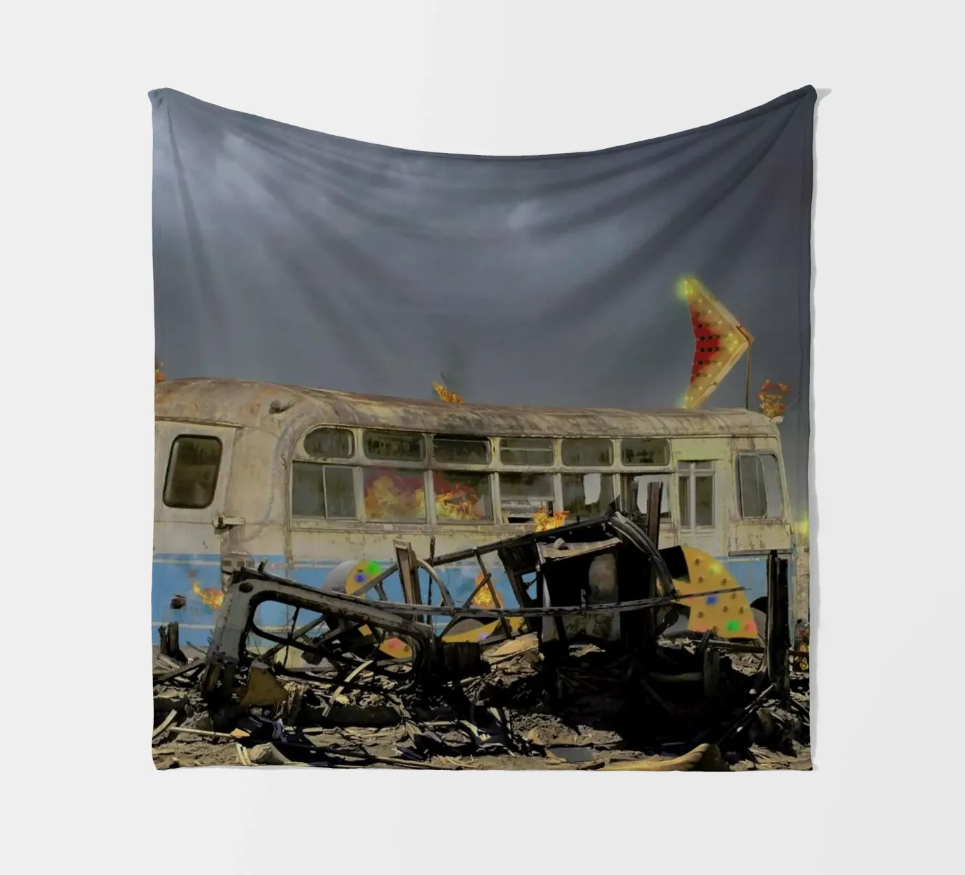 Arrow Space fleece blanket by Jason Brueck