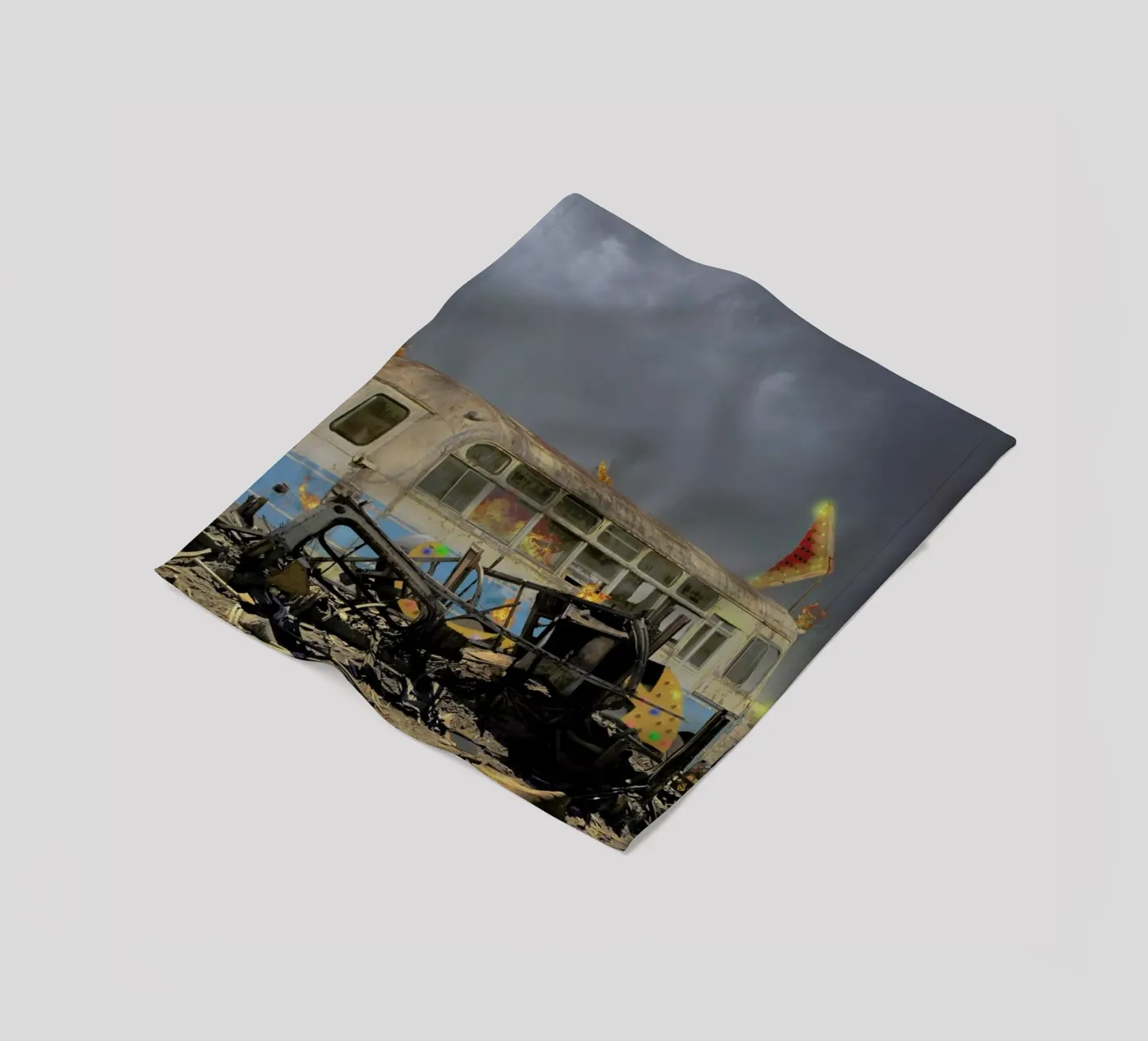 Arrow Space fleece blanket by Jason Brueck