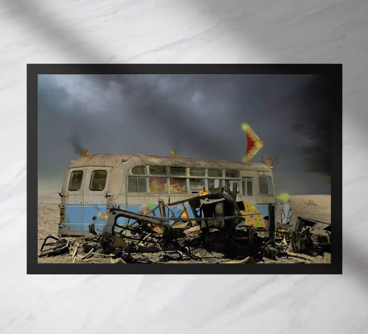 Arrow Space deurmat van Jason Brueck