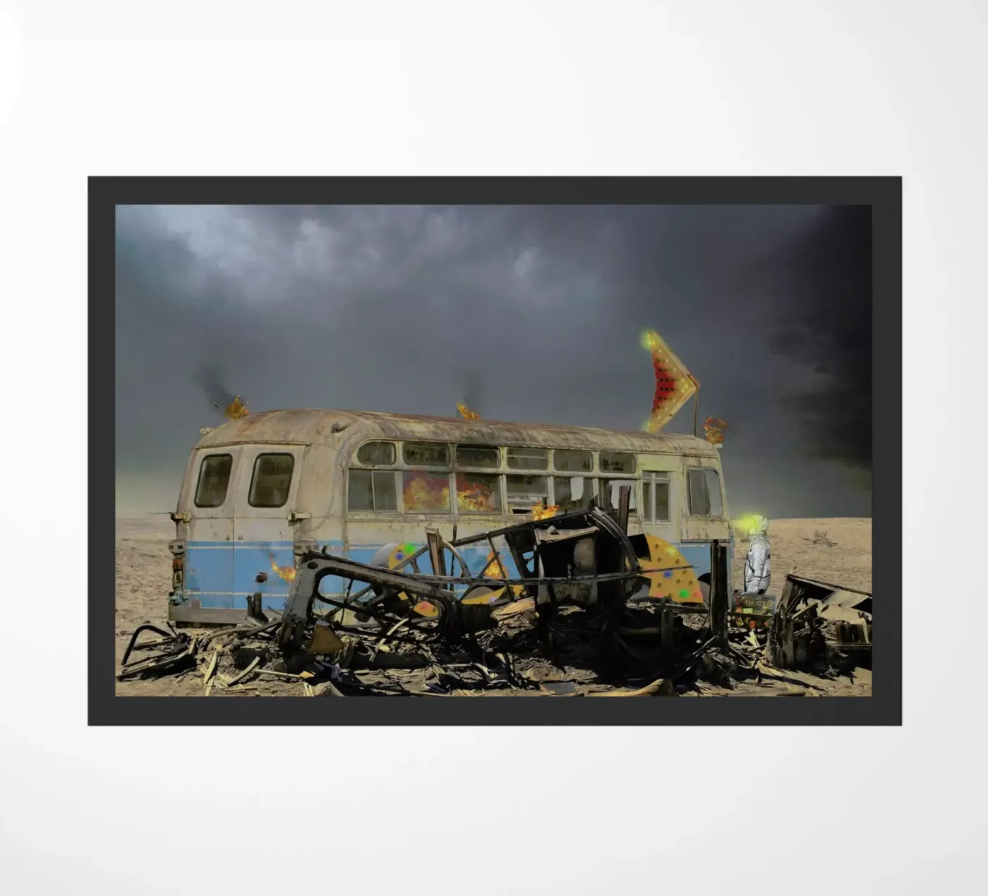 Arrow Space deurmat van Jason Brueck