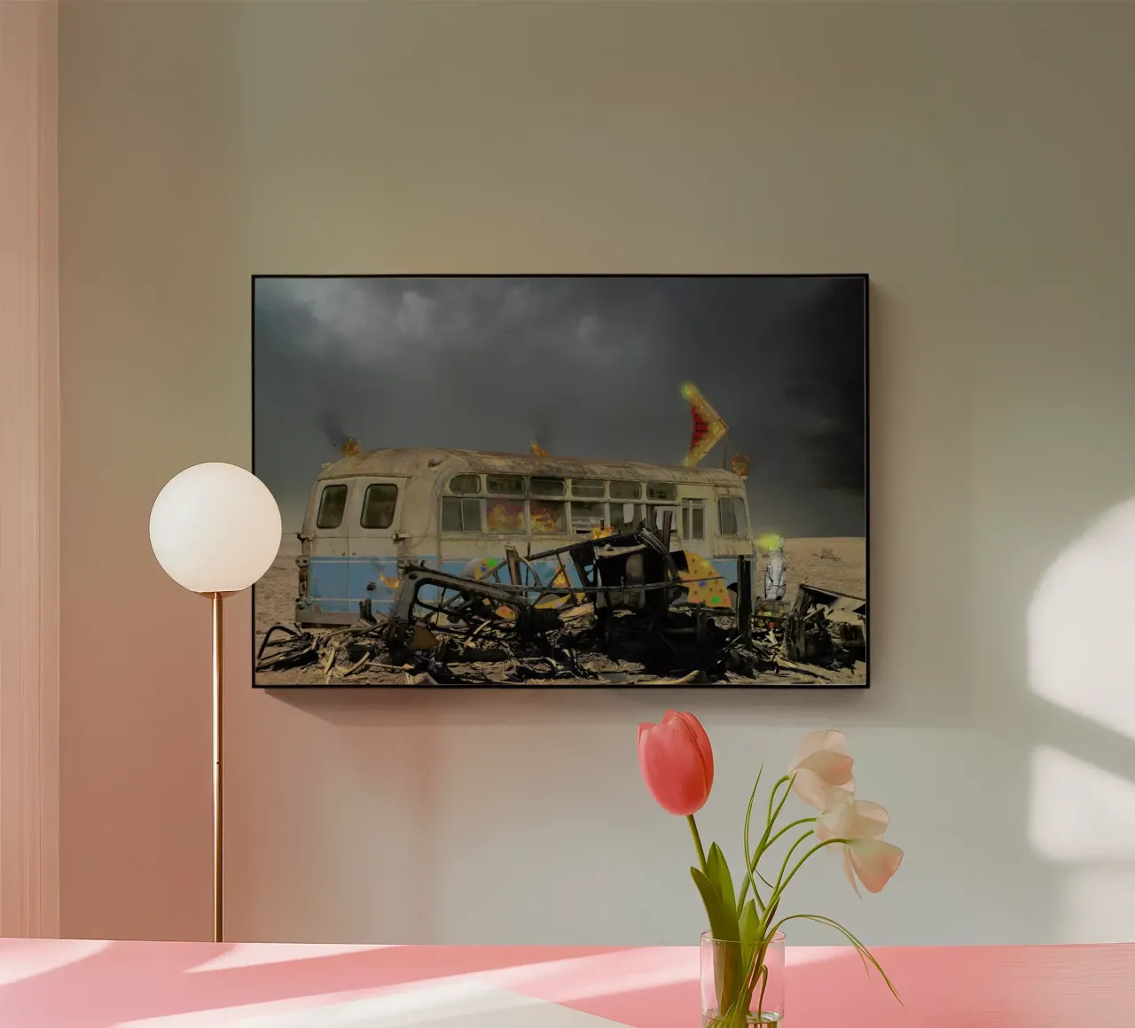 Arrow Space Acryl-Glas von Jason Brueck