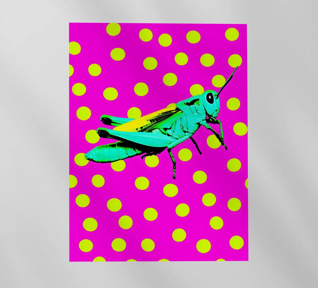 Cavalletta - Pop Art pellicola backlit da ColorCrash Gallery