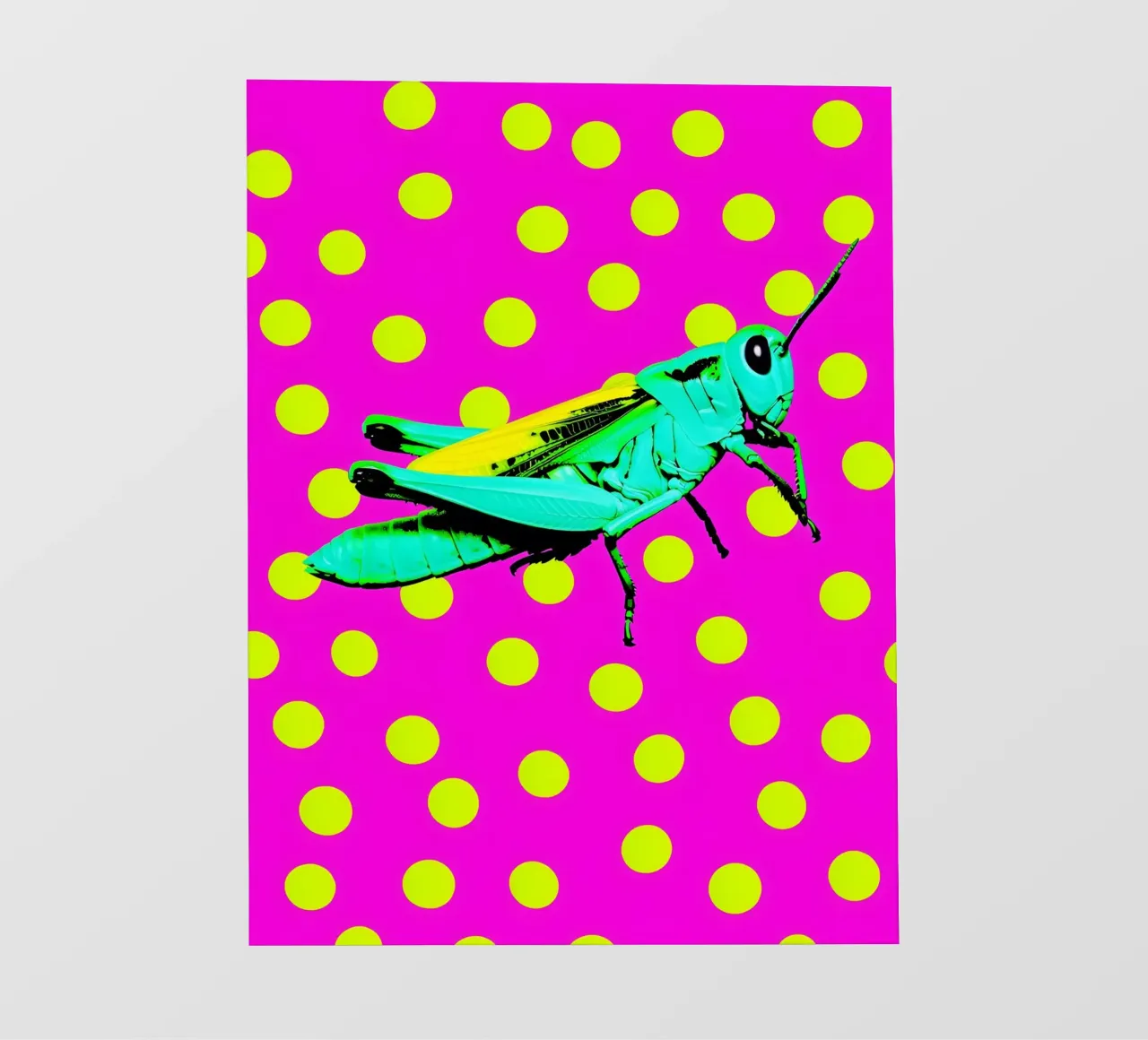 Cavalletta - Pop Art pellicola backlit da ColorCrash Gallery