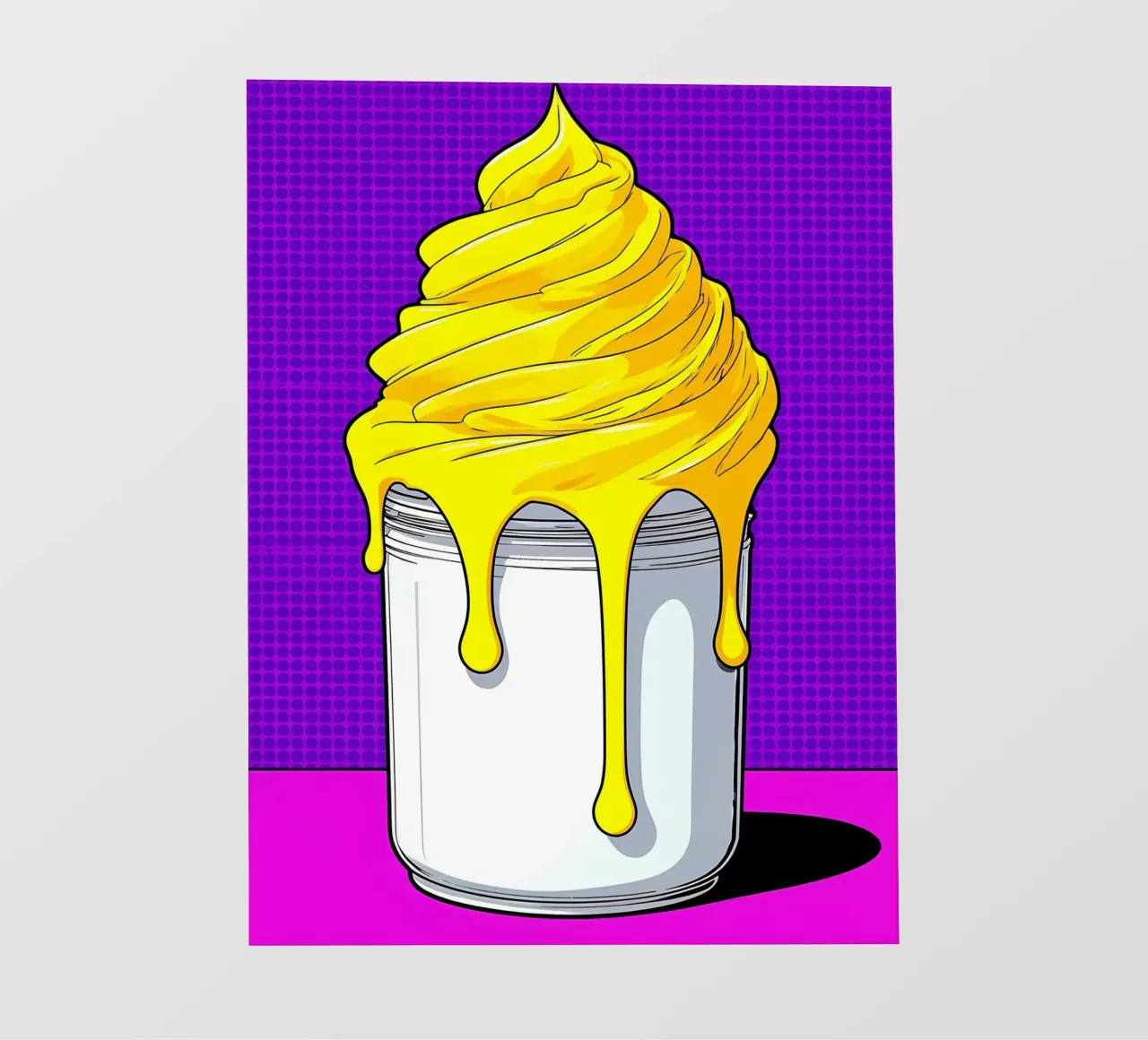 Gelato - Pop Art telo in pvc da ColorCrash Gallery