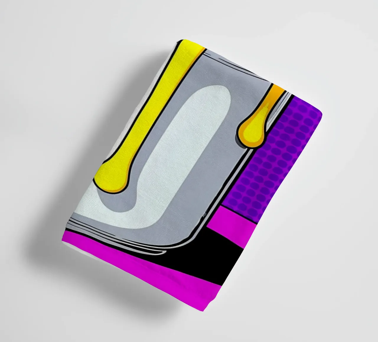 Ice Cream - Pop Art towel by ColorCrash Gallery