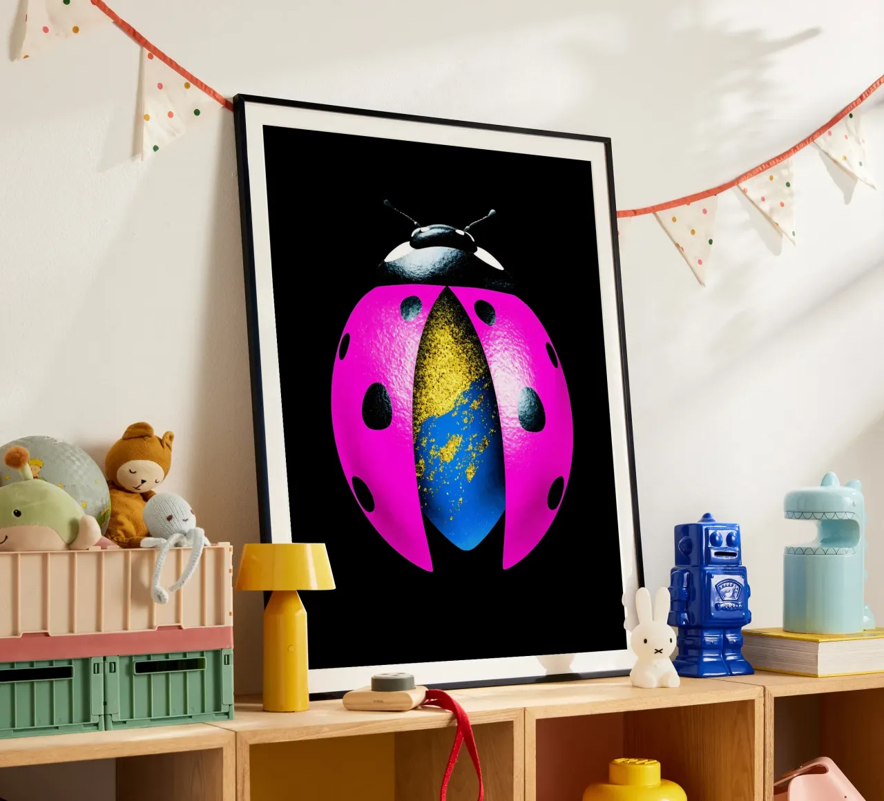 Coccinella - Pop Art carta hahnemühle da ColorCrash Gallery