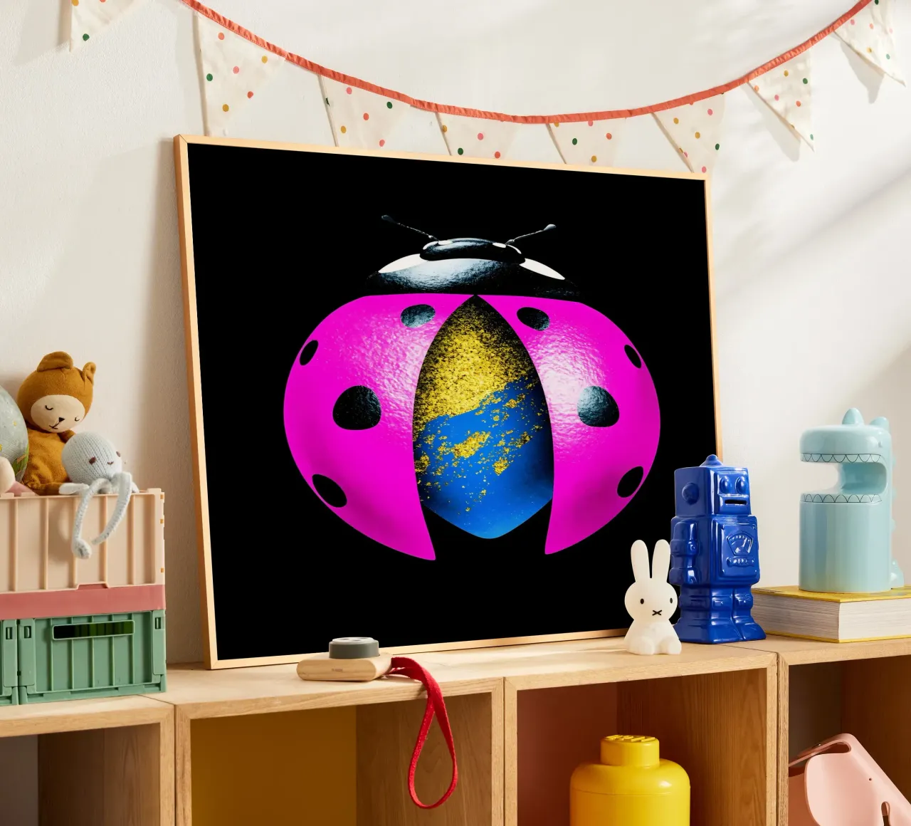 Coccinella - Pop Art carta hahnemühle da ColorCrash Gallery