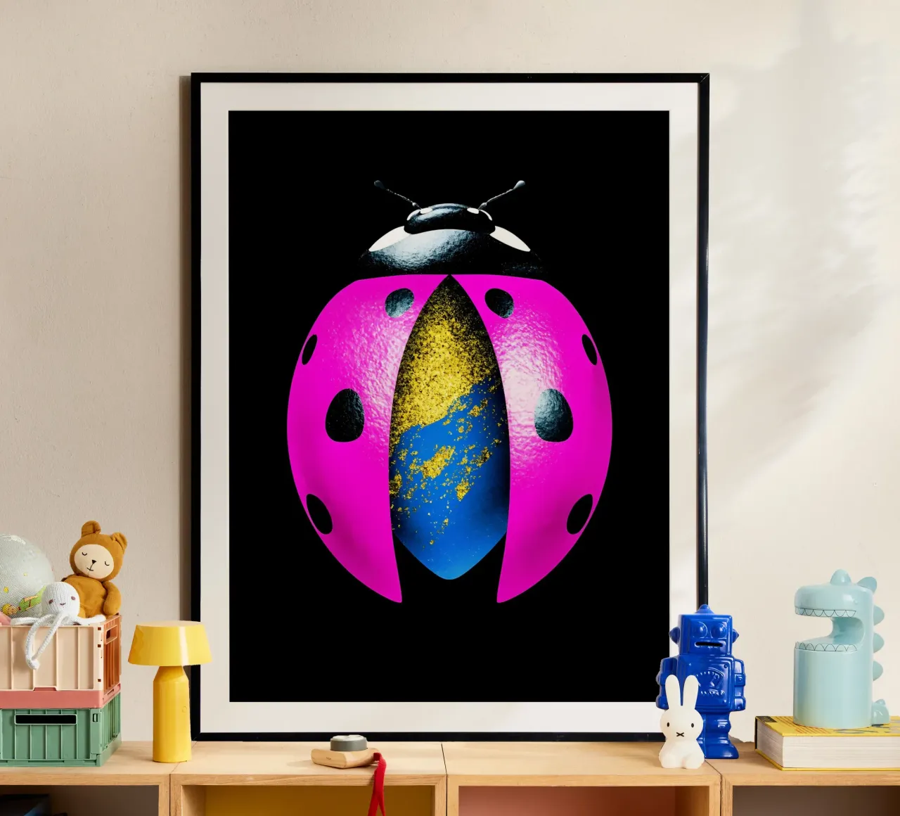 Coccinella - Pop Art carta hahnemühle da ColorCrash Gallery