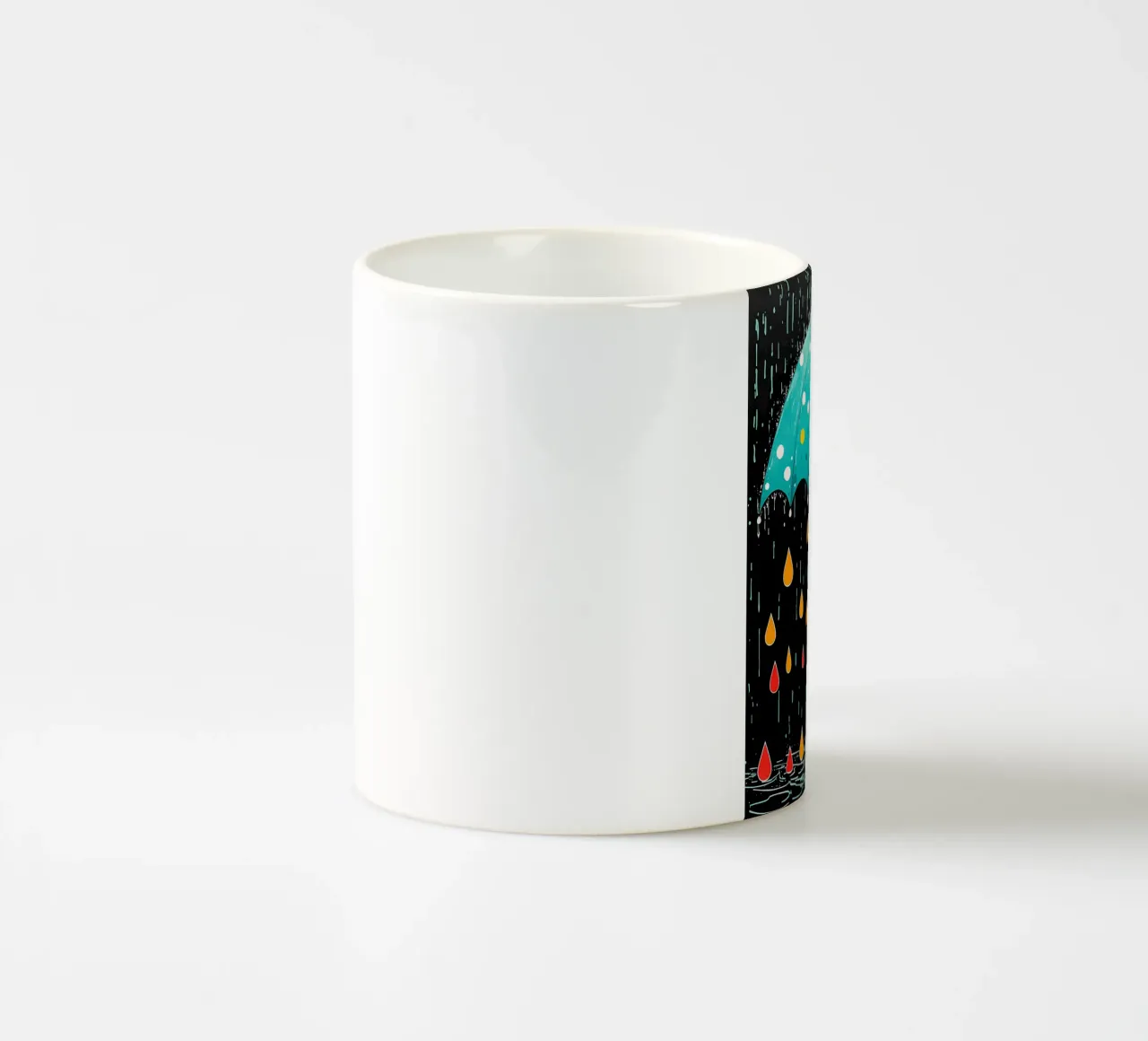 Umbrella - Pop Art tazza in ceramica da ColorCrash Gallery