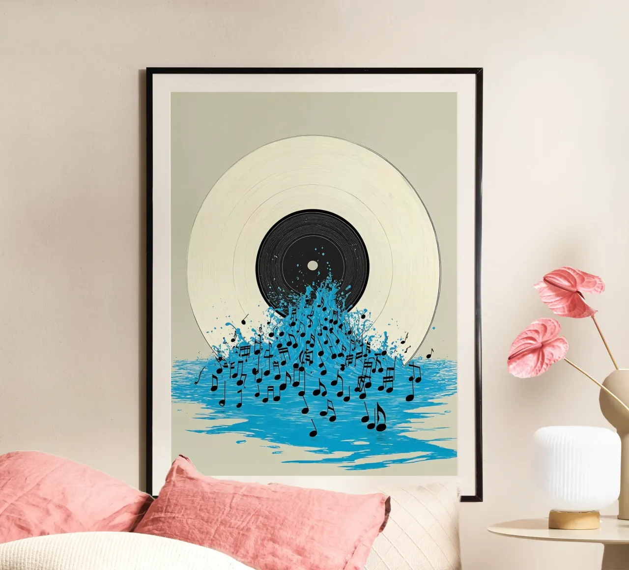 Musica - Pop Art poster da ColorCrash Gallery