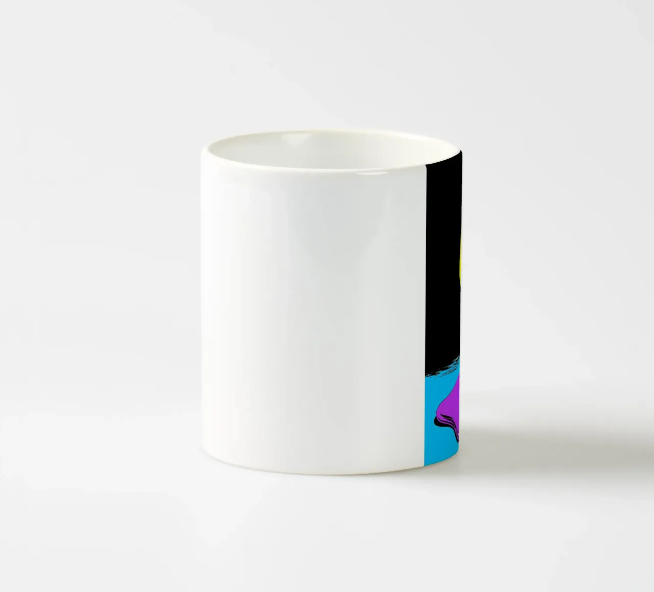 Miele che gocciola dal cucchiaio - Pop Art tazza in ceramica da ColorCrash Gallery