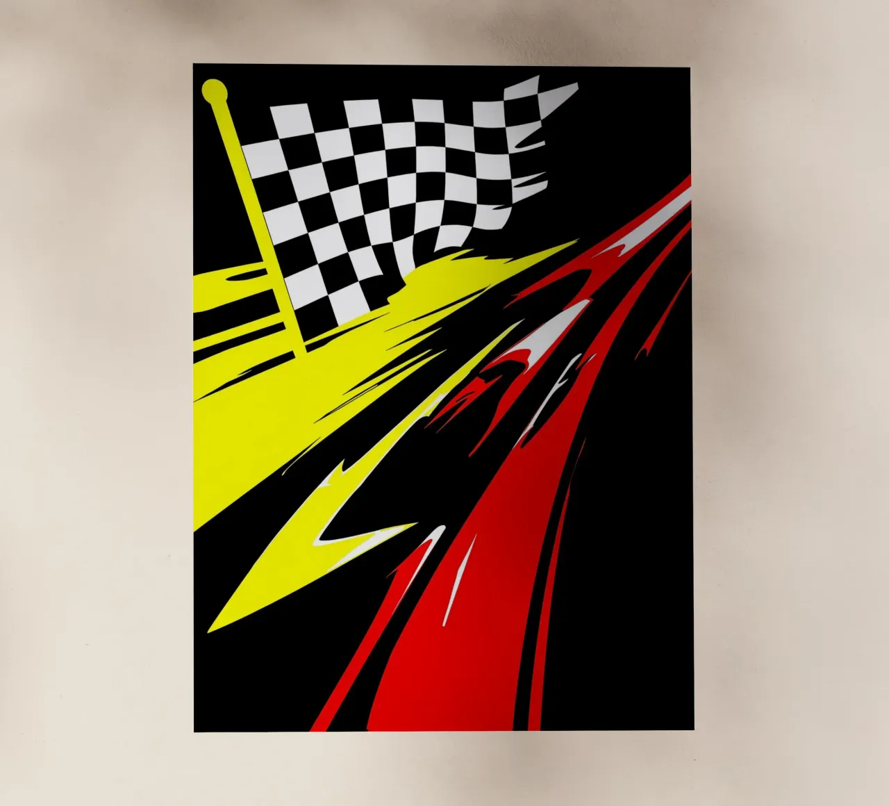 Corsa - Pop Art pellicola backlit da ColorCrash Gallery