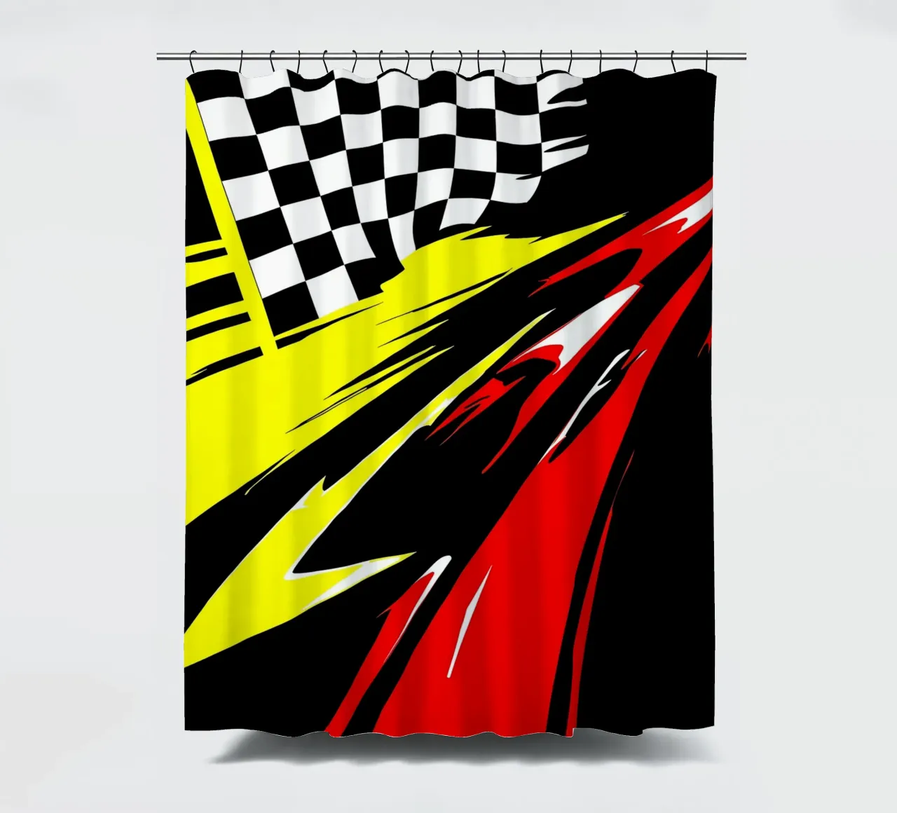 Corsa - Pop Art tenda da doccia da ColorCrash Gallery