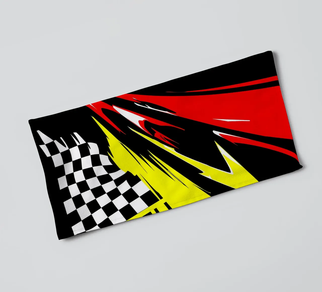 Corsa - Pop Art asciugamano da bagno da ColorCrash Gallery