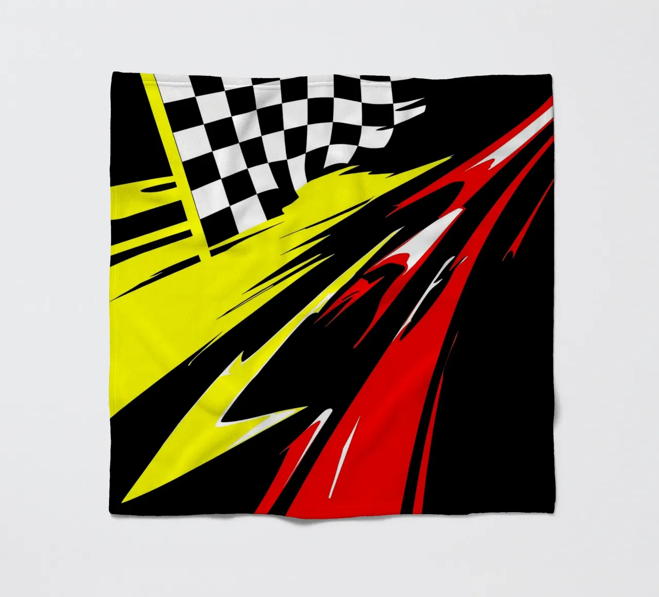Corsa - Pop Art coperta in pile da ColorCrash Gallery