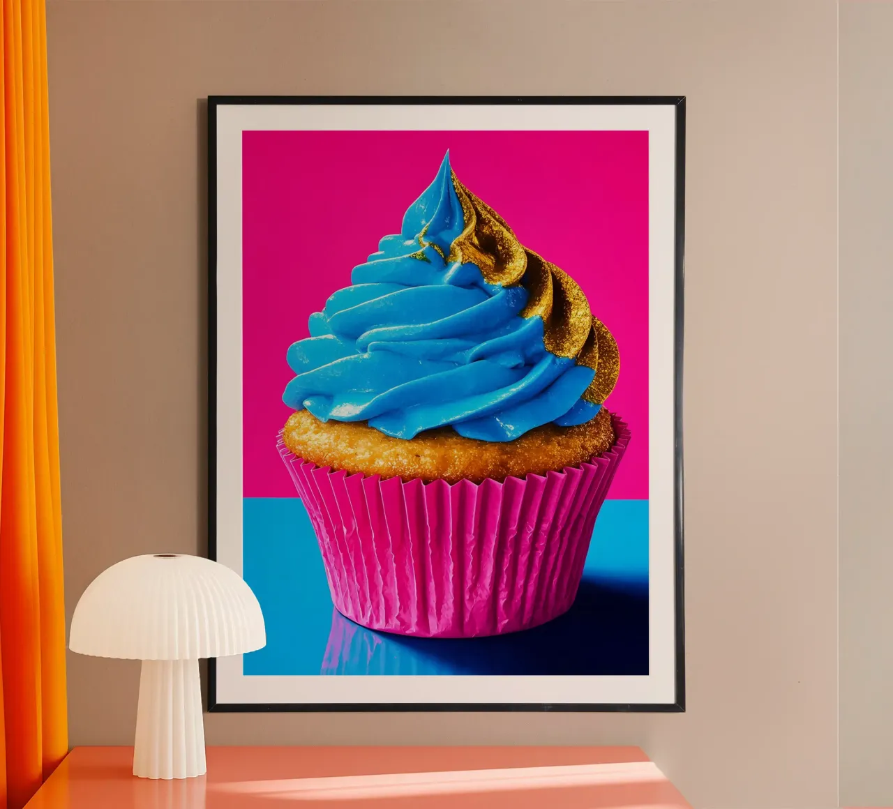 Cupcake - Pop Art carta hahnemühle da ColorCrash Gallery
