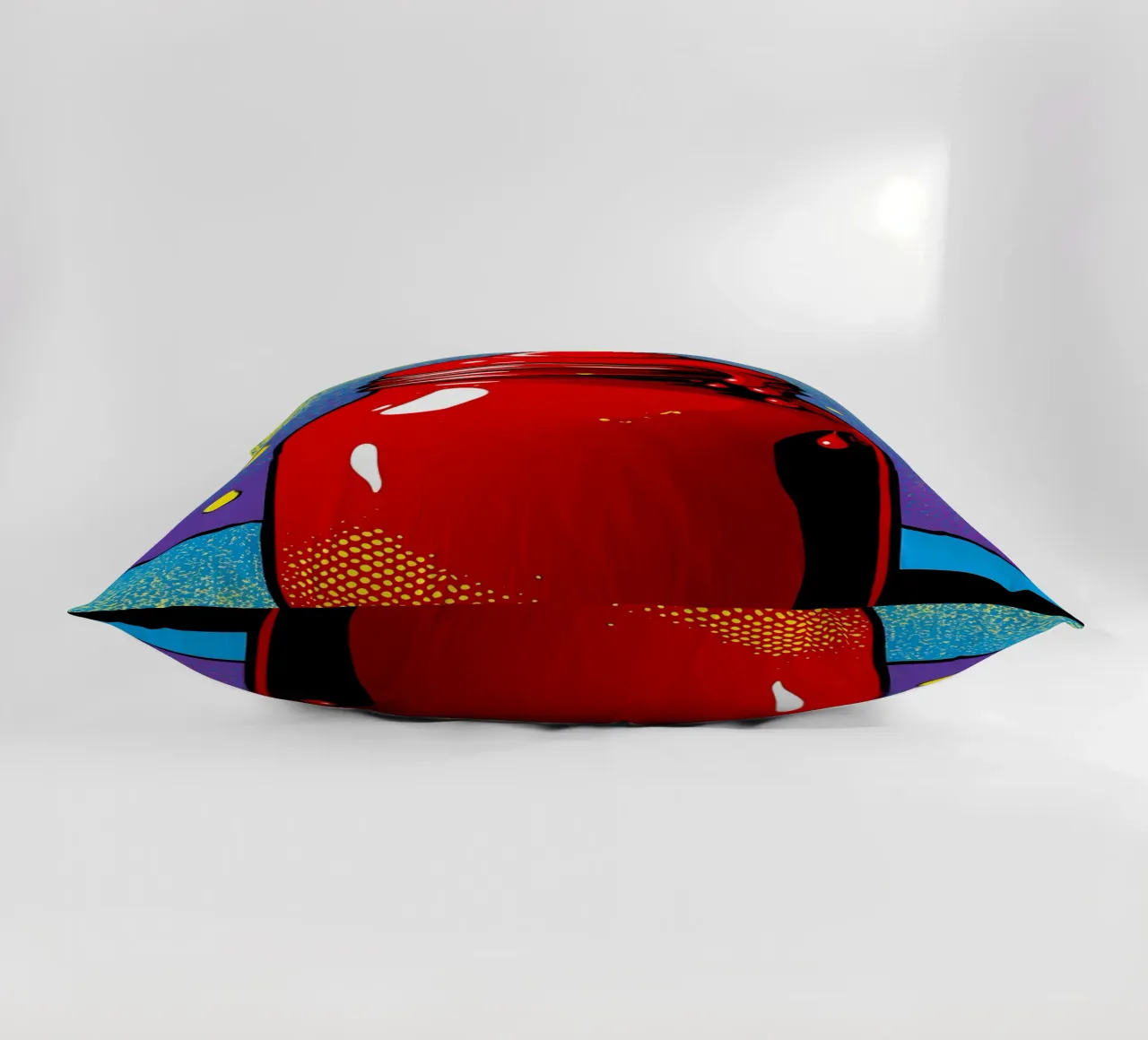 Ketchup - Pop Art cuscino da ColorCrash Gallery