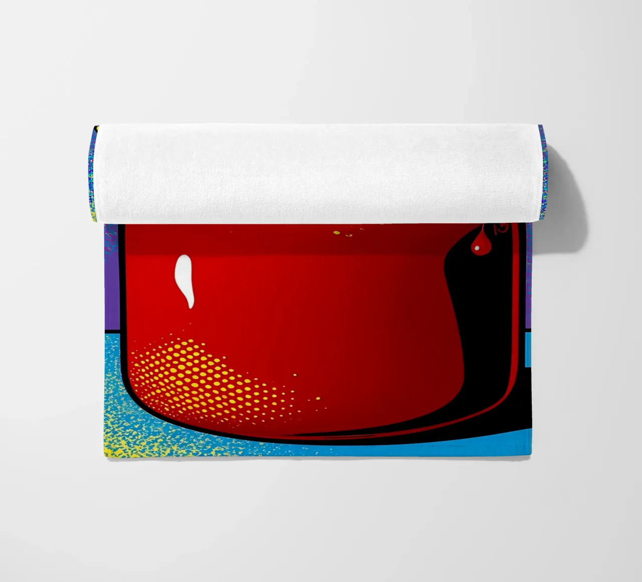 Ketchup - Pop Art telo mare da ColorCrash Gallery