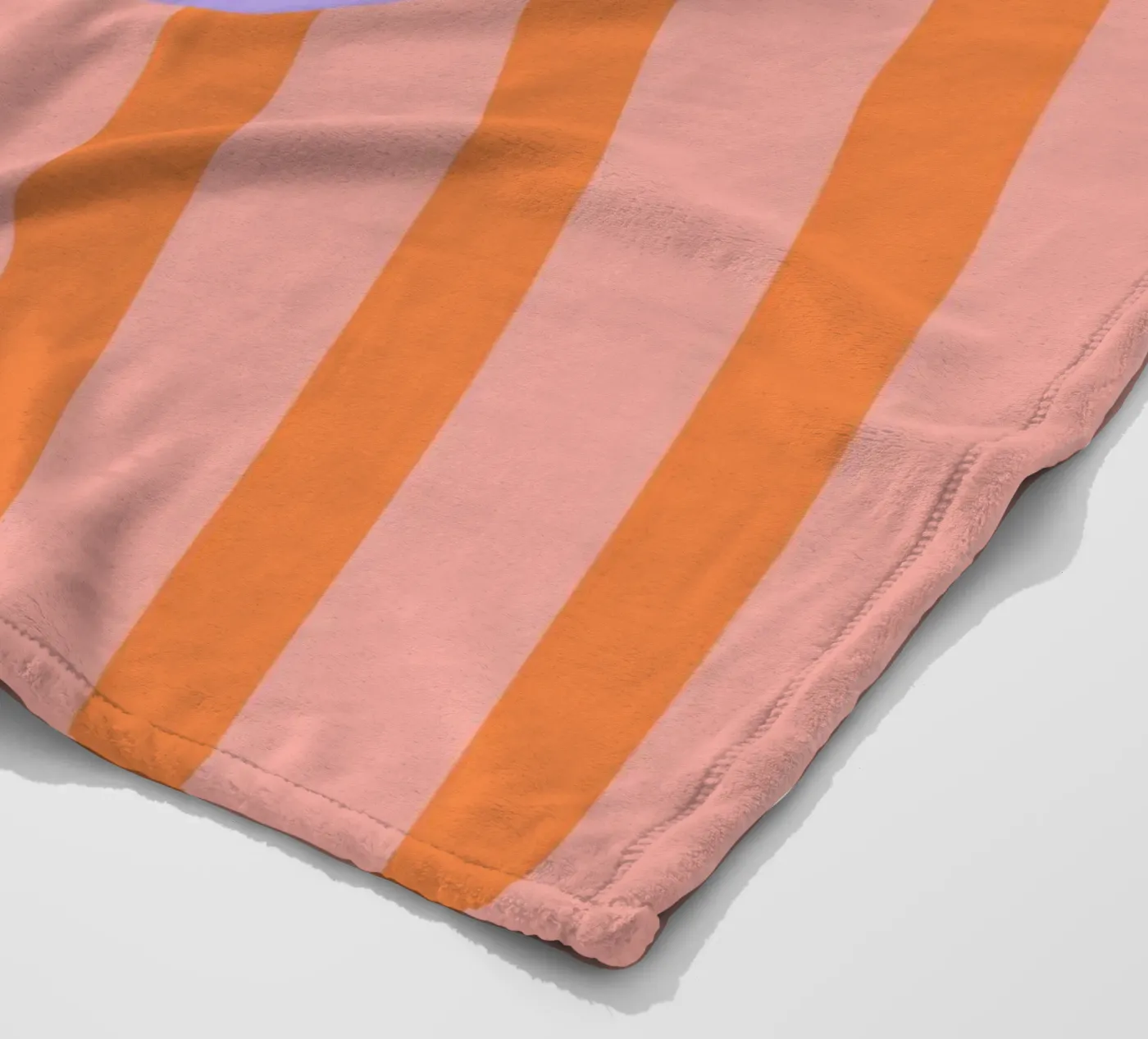 Smile Stripes Fleecedecke von KRUTH DESIGN