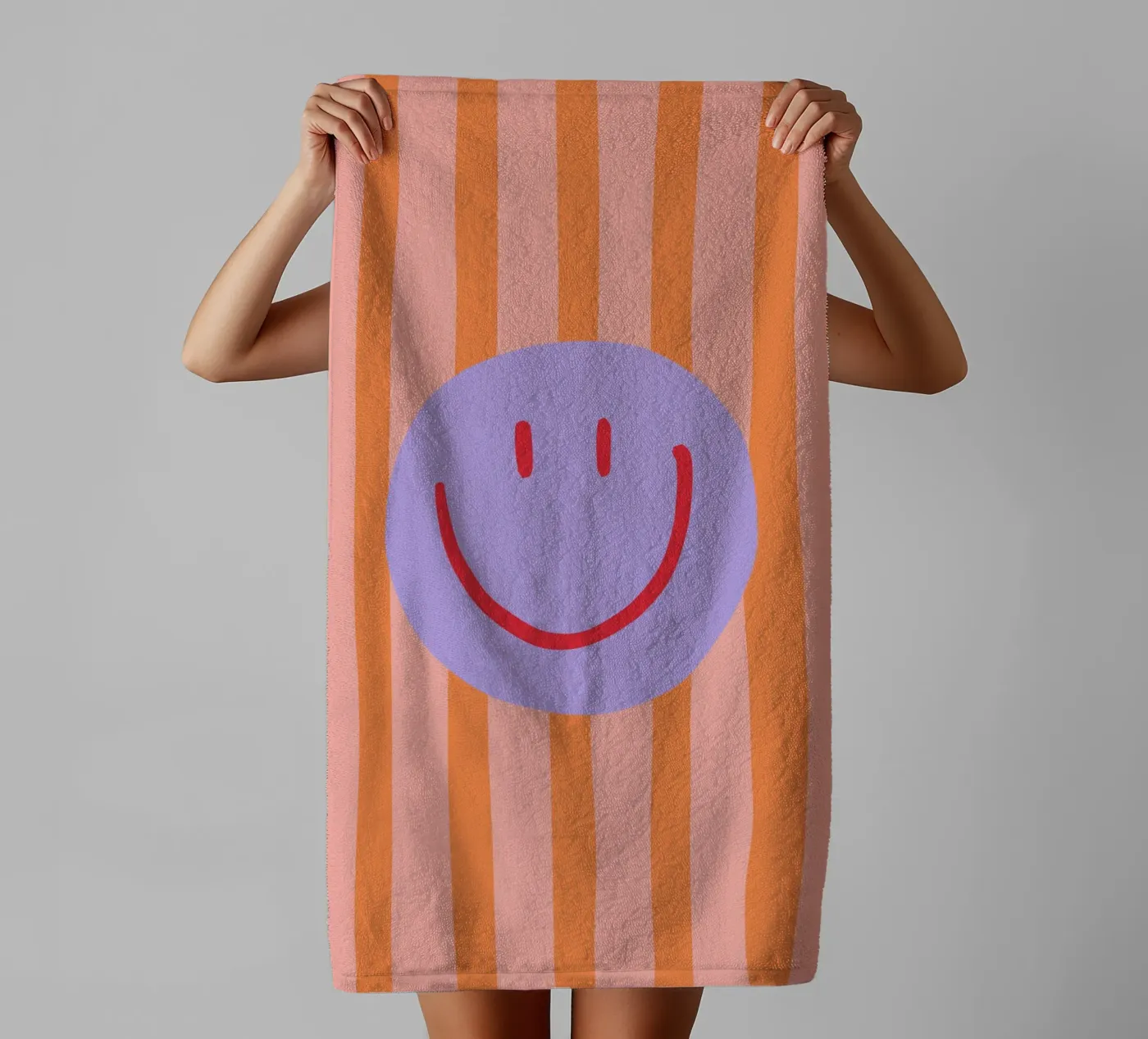 Smile Stripes asciugamano da bagno da KRUTH DESIGN
