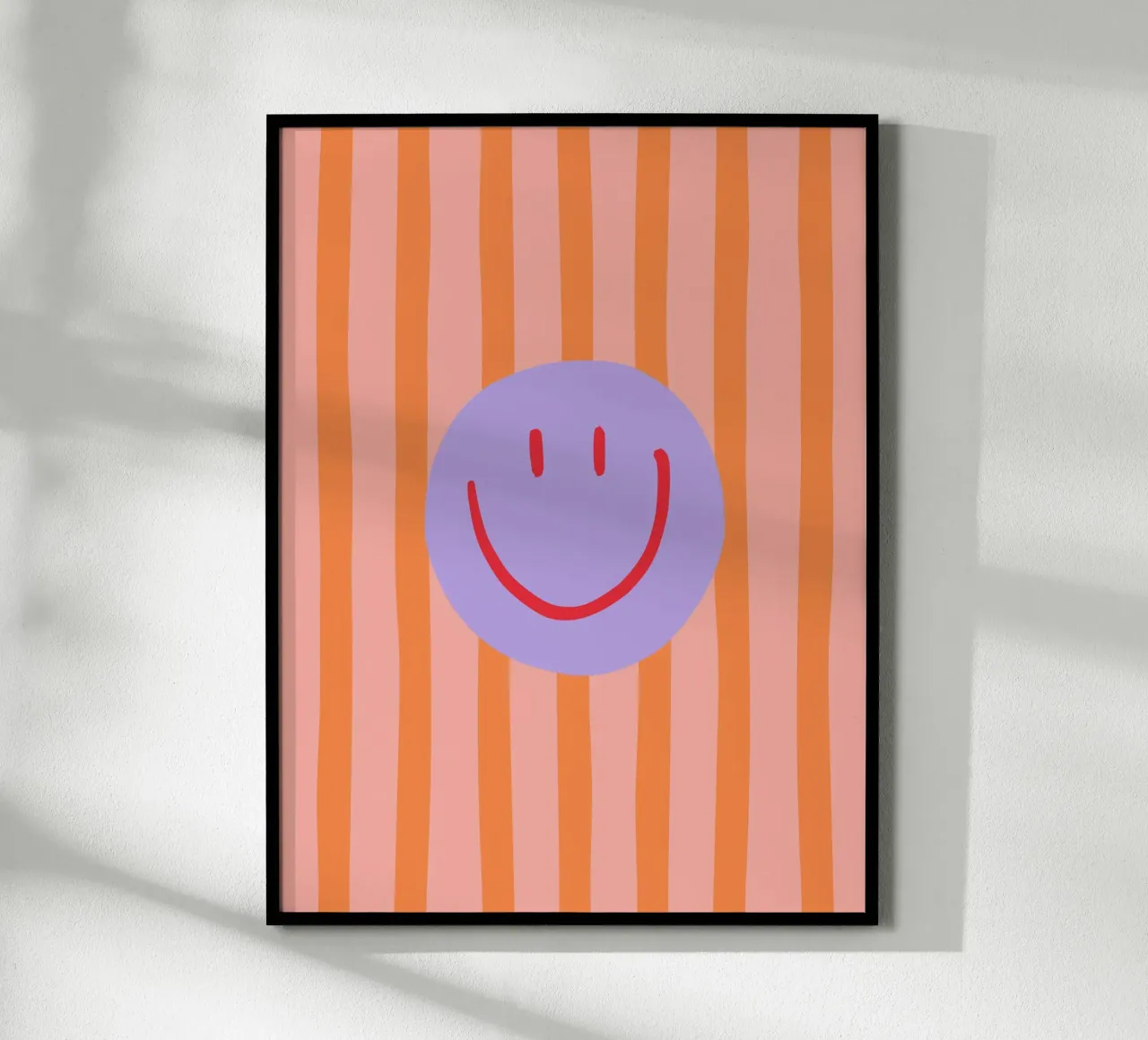 Smile Stripes poster da KRUTH DESIGN