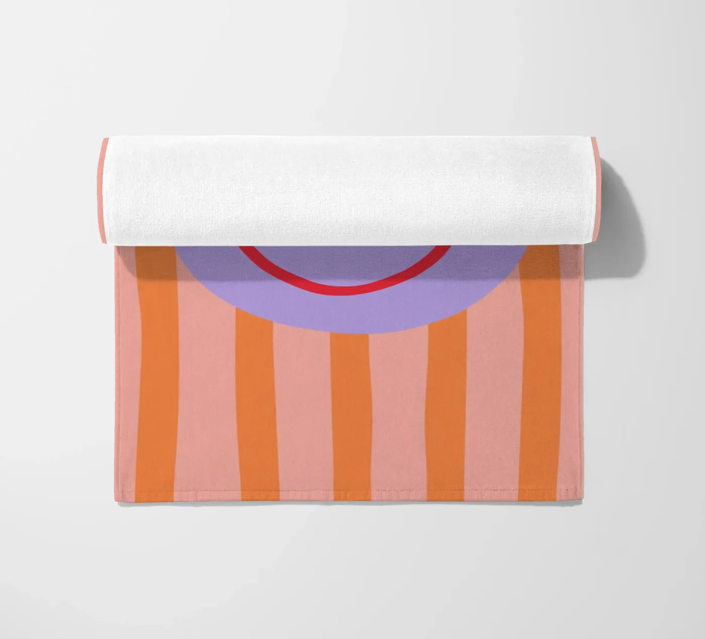 Smile Stripes Strandtuch von KRUTH DESIGN
