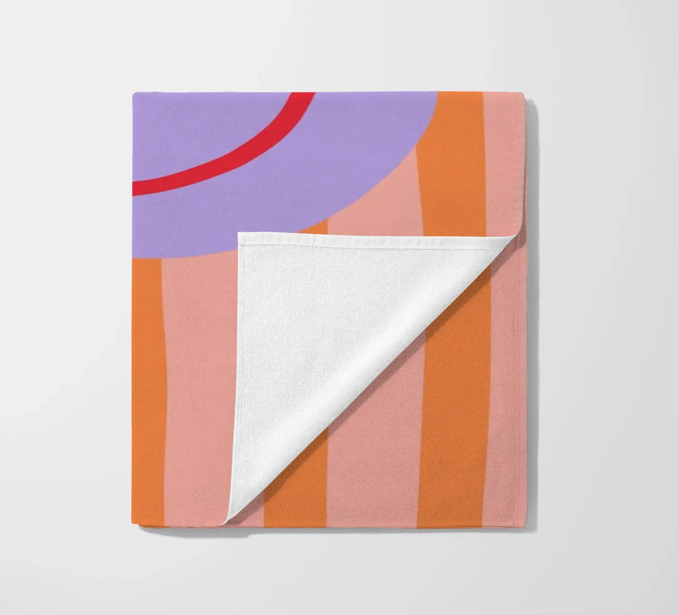Smile Stripes Strandtuch von KRUTH DESIGN