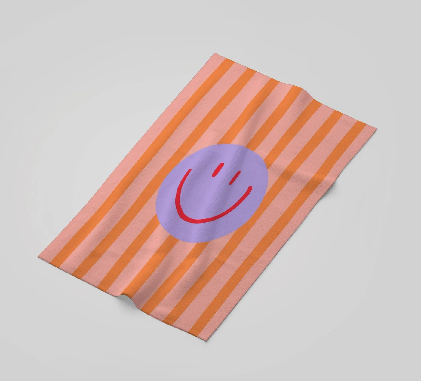 Smile Stripes Strandtuch von KRUTH DESIGN