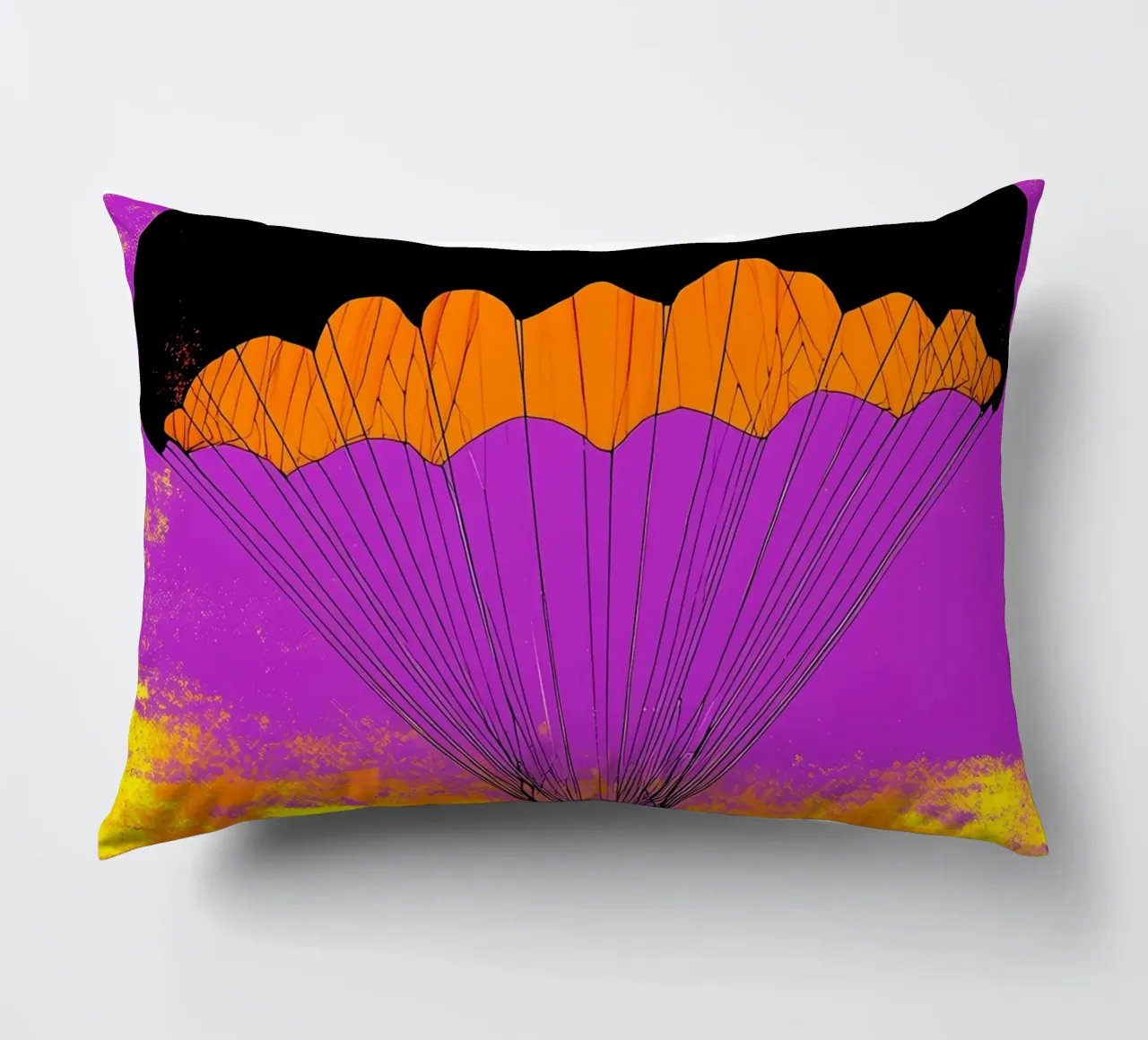 Paracadute - Pop Art cuscino da ColorCrash Gallery