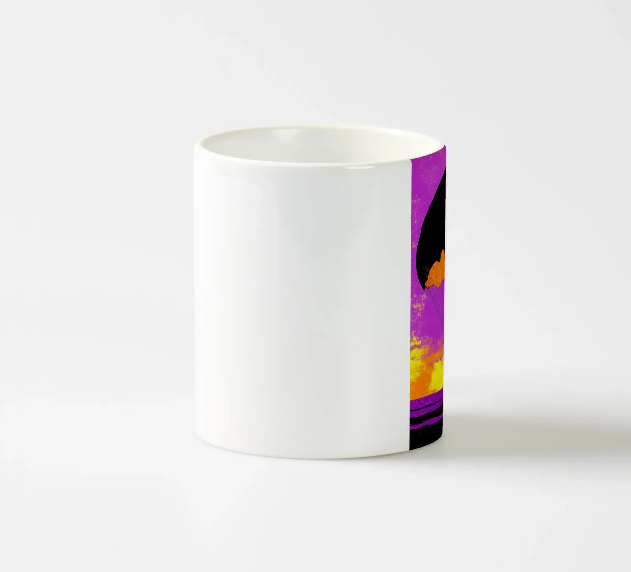 Paracadute - Pop Art tazza in ceramica da ColorCrash Gallery