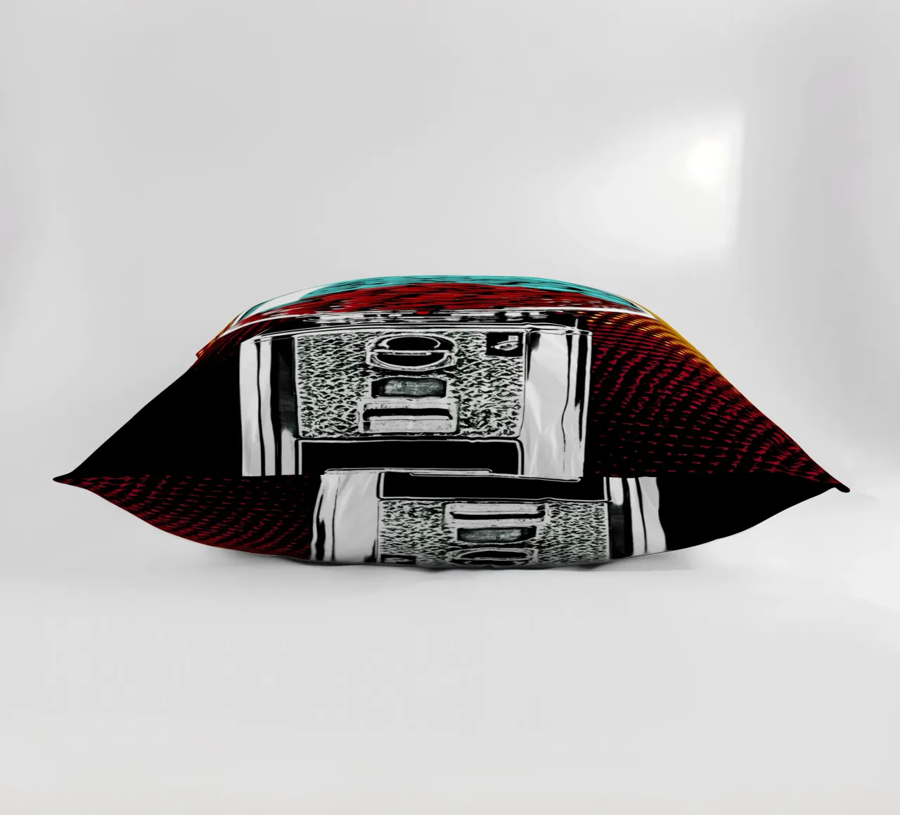 Macchina delle gomme - Pop Art cuscino da ColorCrash Gallery