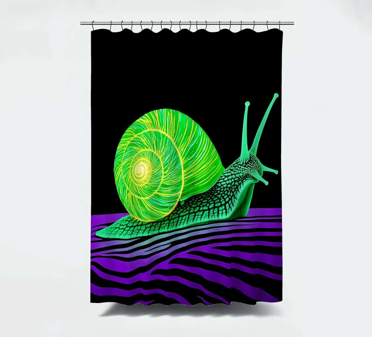 Lumaca - Pop Art tenda da doccia da ColorCrash Gallery
