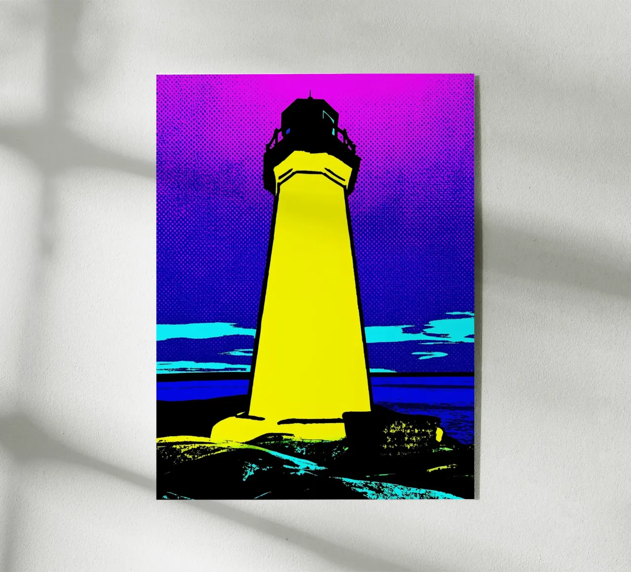 Faro - Pop Art plexiglass da ColorCrash Gallery