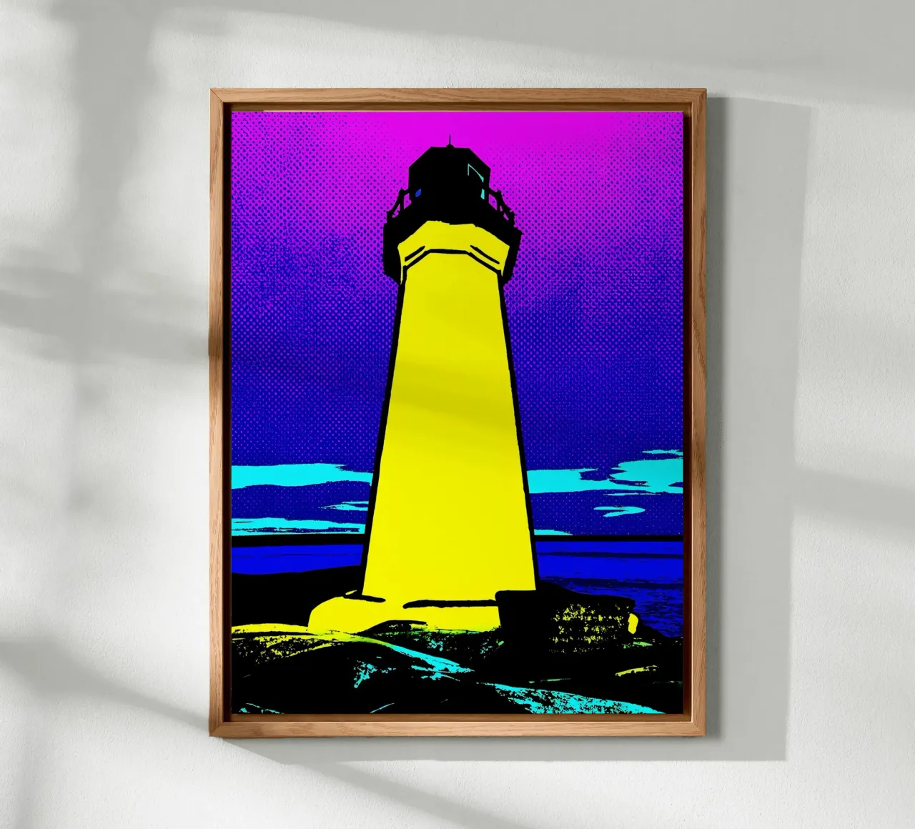Faro - Pop Art alluminio dibond da ColorCrash Gallery