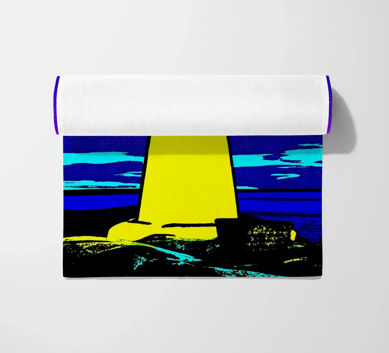 Faro - Pop Art telo mare da ColorCrash Gallery