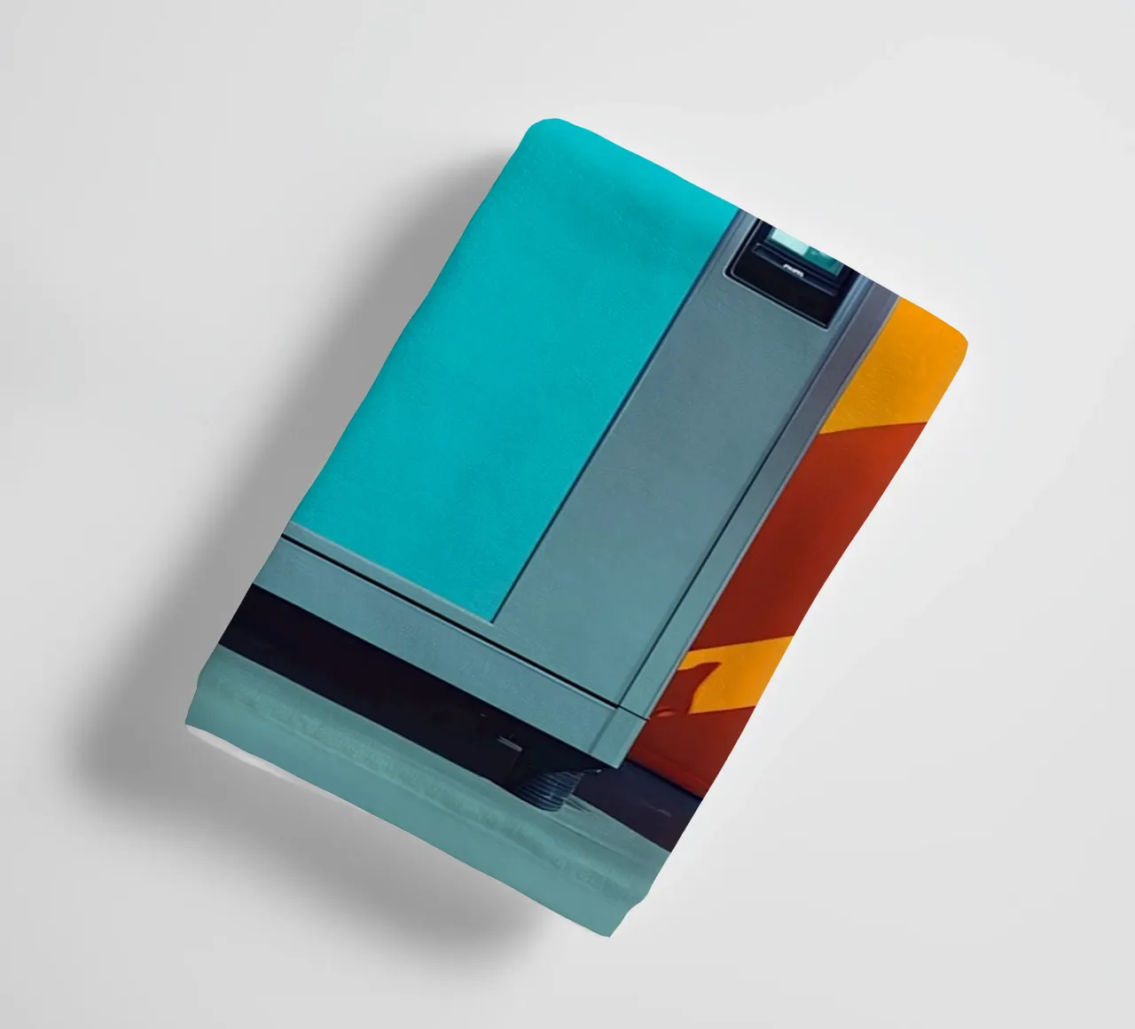 Feather In Vending Machine - Pop Art towel by ColorCrash Gallery